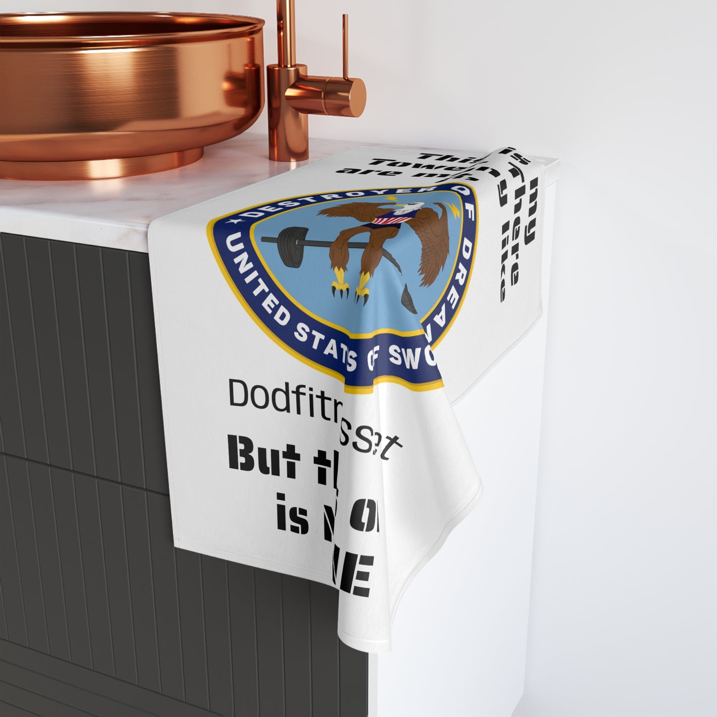 Hand Towel Color — "This is my Towel. There are many like it, But this one is MINE" Gym Weightlifting Towel