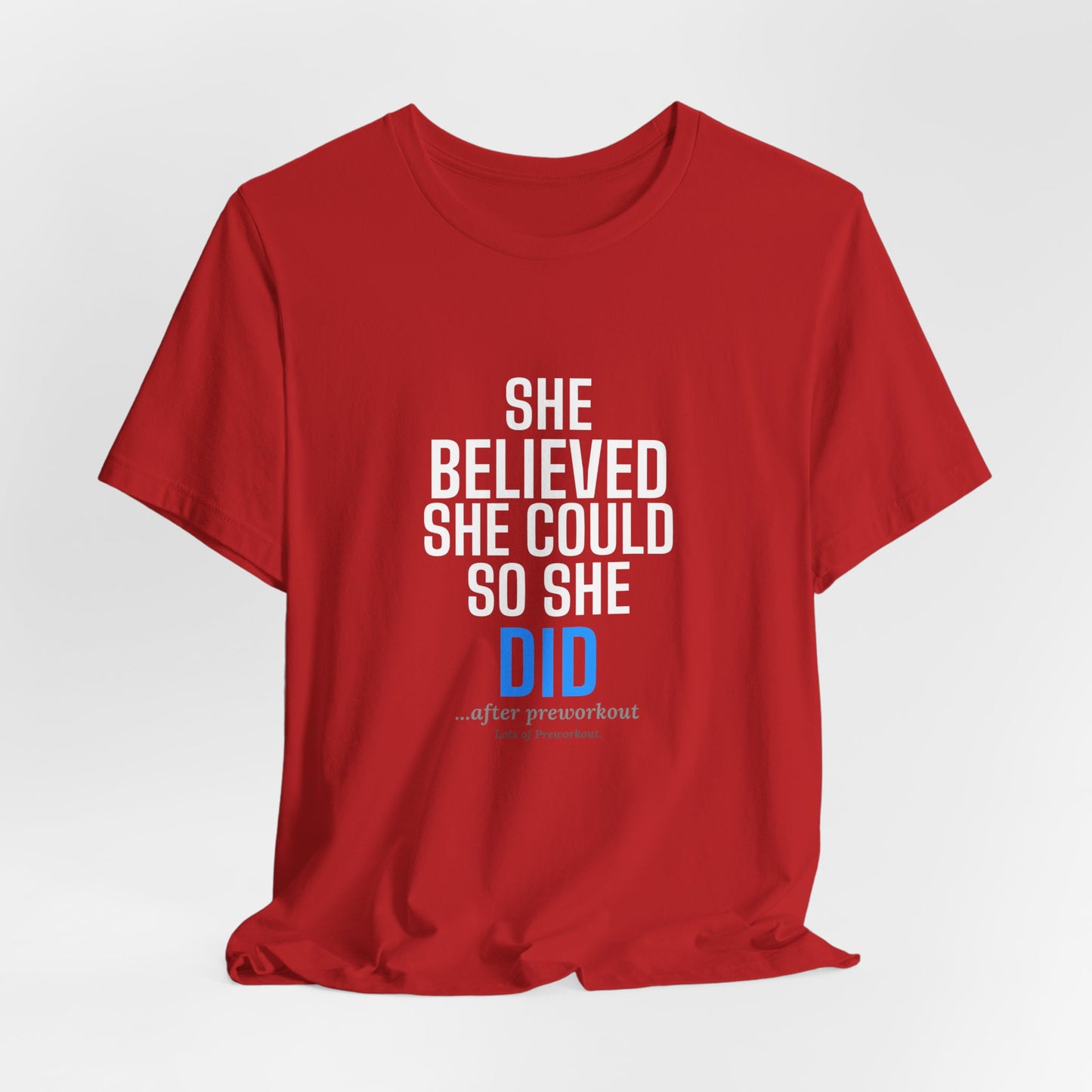 DoD Fitness - She Believed Tee