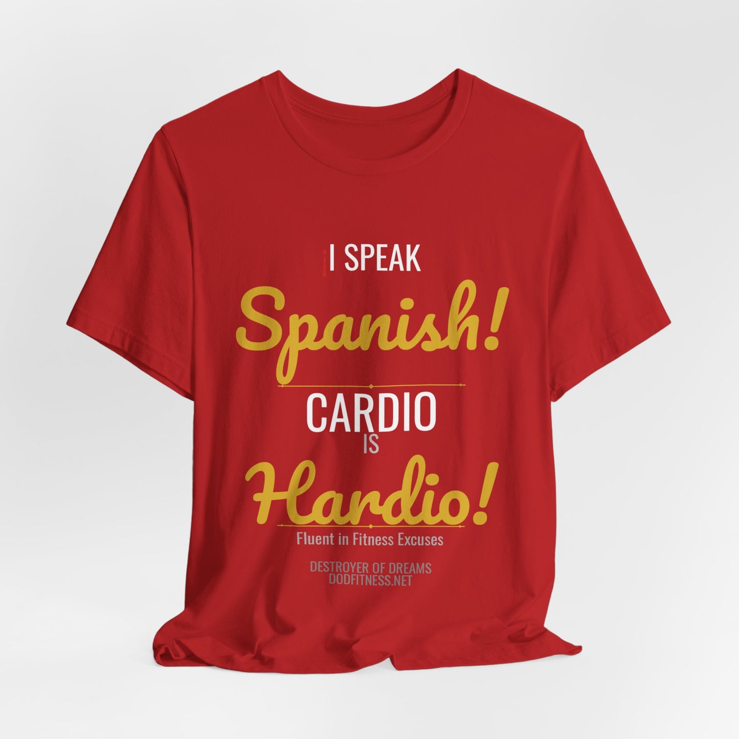 DoD Fitness - Cardio Hardio Tee