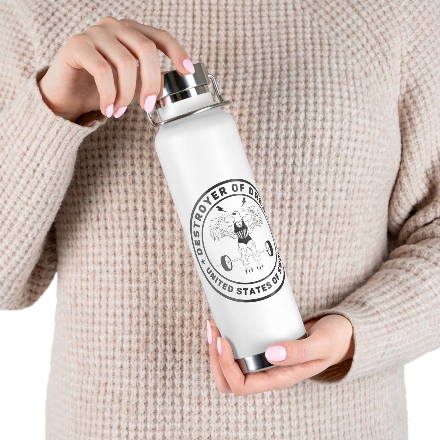 DoD (B&W) Copper Vacuum Insulated Bottle, 22oz