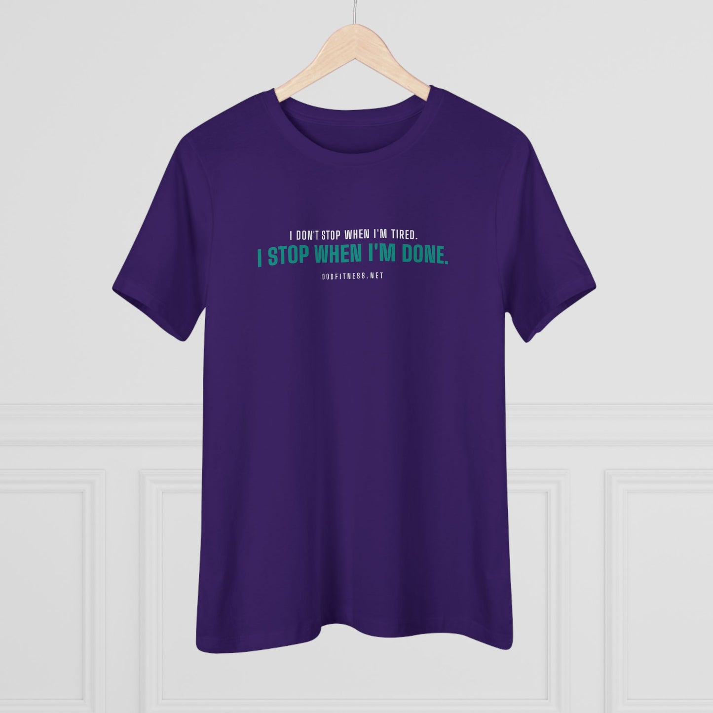 DoD Fitness - Tired Women's Tee