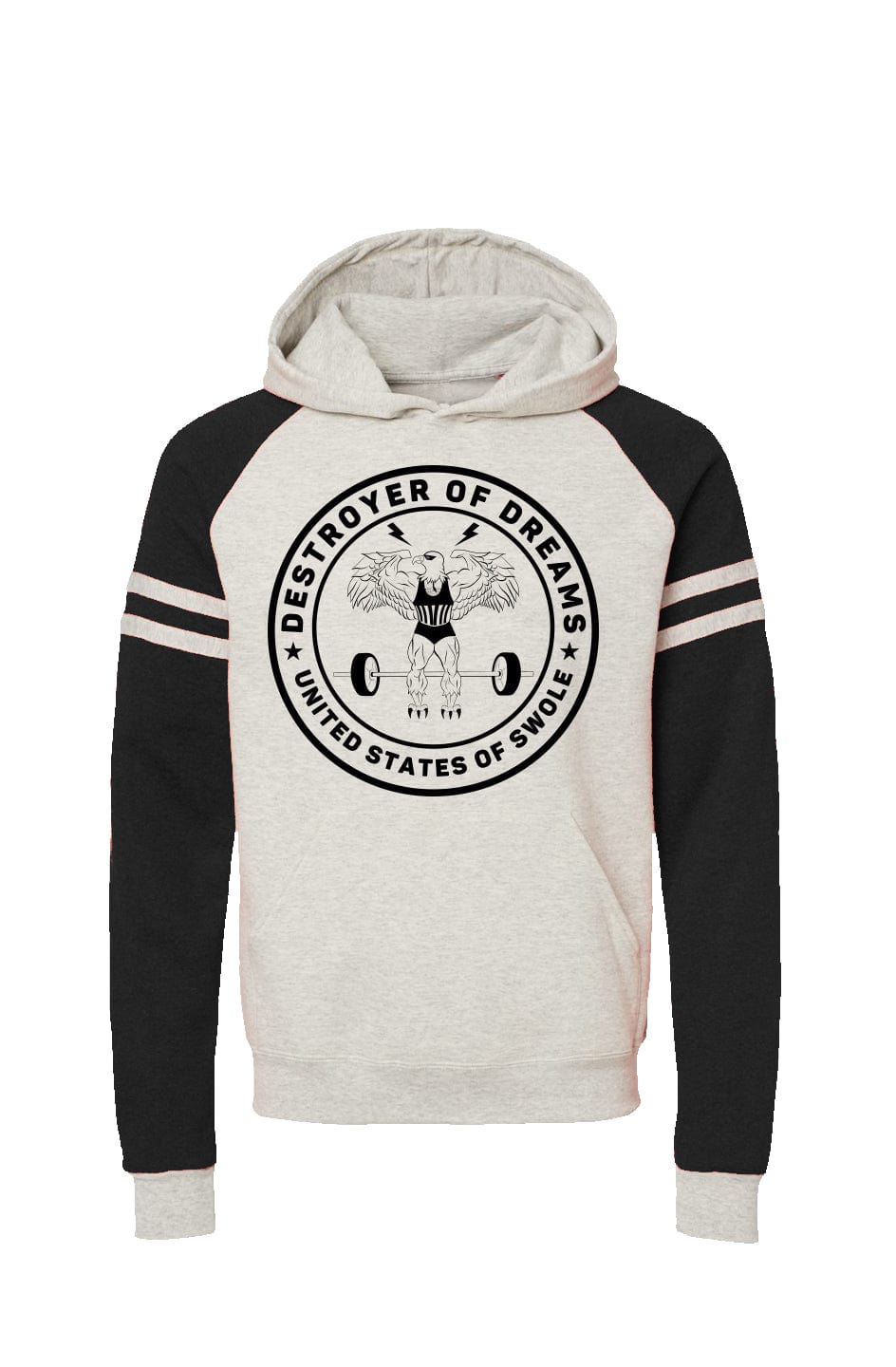 DoD Varsity Colorblocked Raglan Hoodie