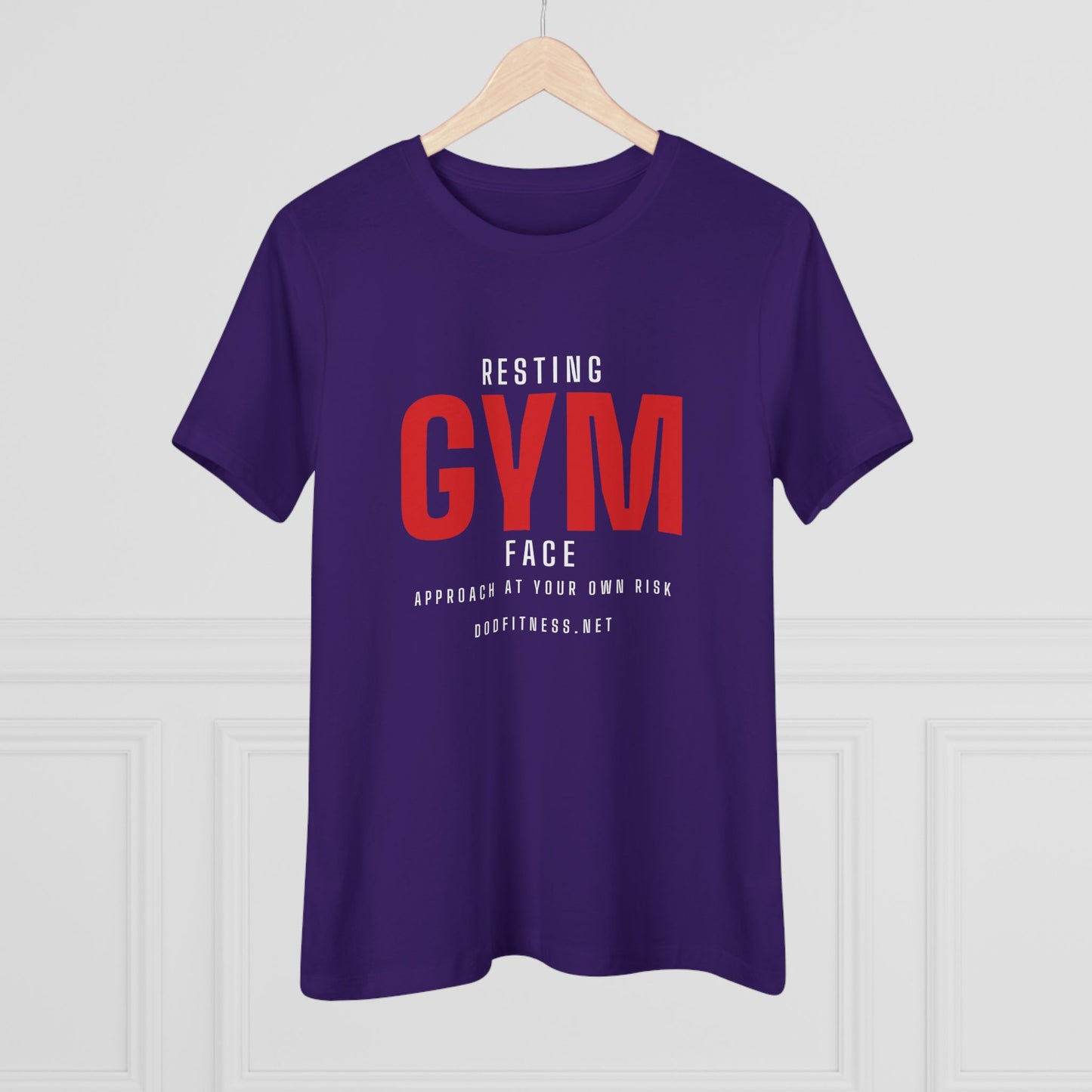 DoD Fitness - Resting Gym Face Women's Tee