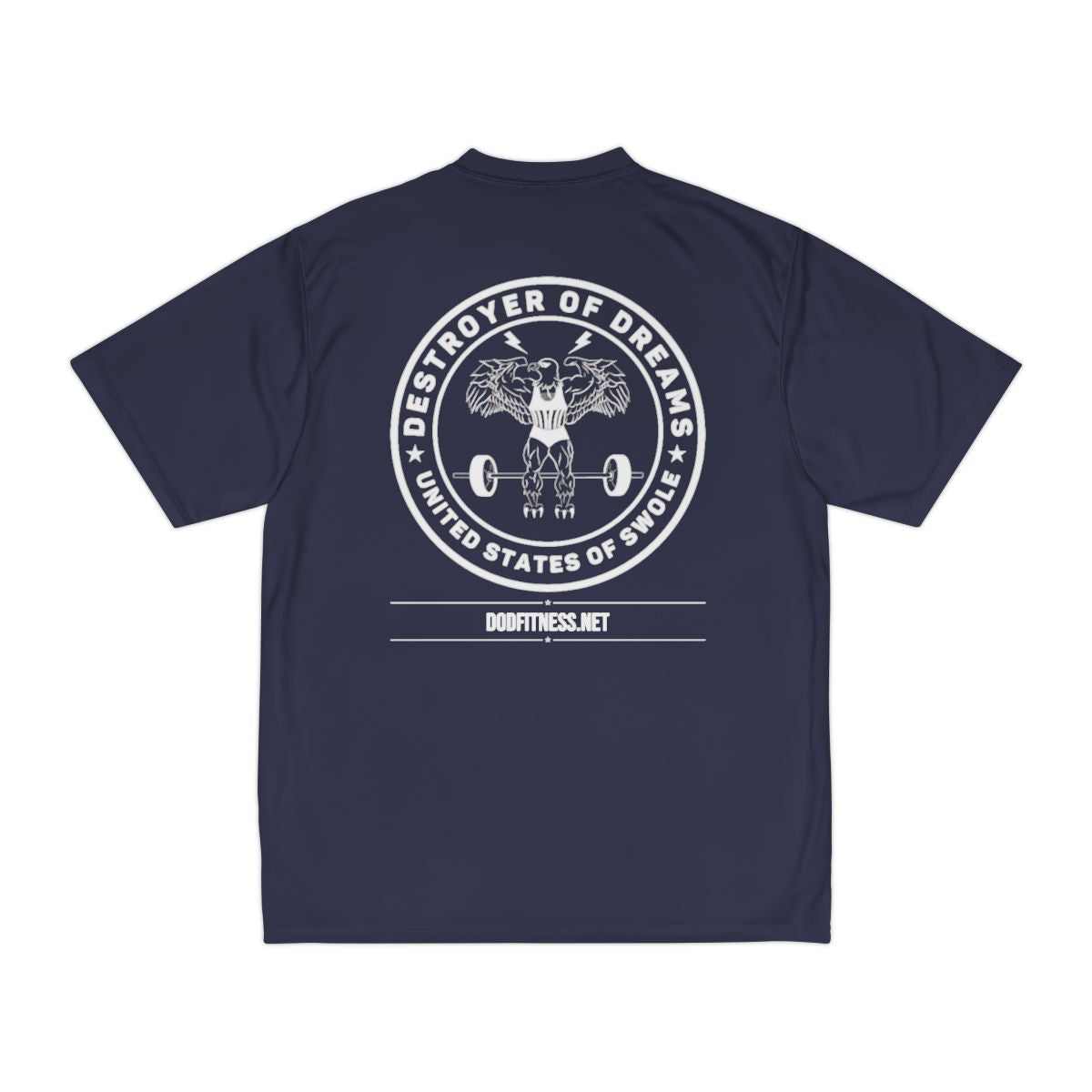 Begotten Gains - Iron Devotion moisture wicking shirt - funny gym shirt by DoD Fitness
