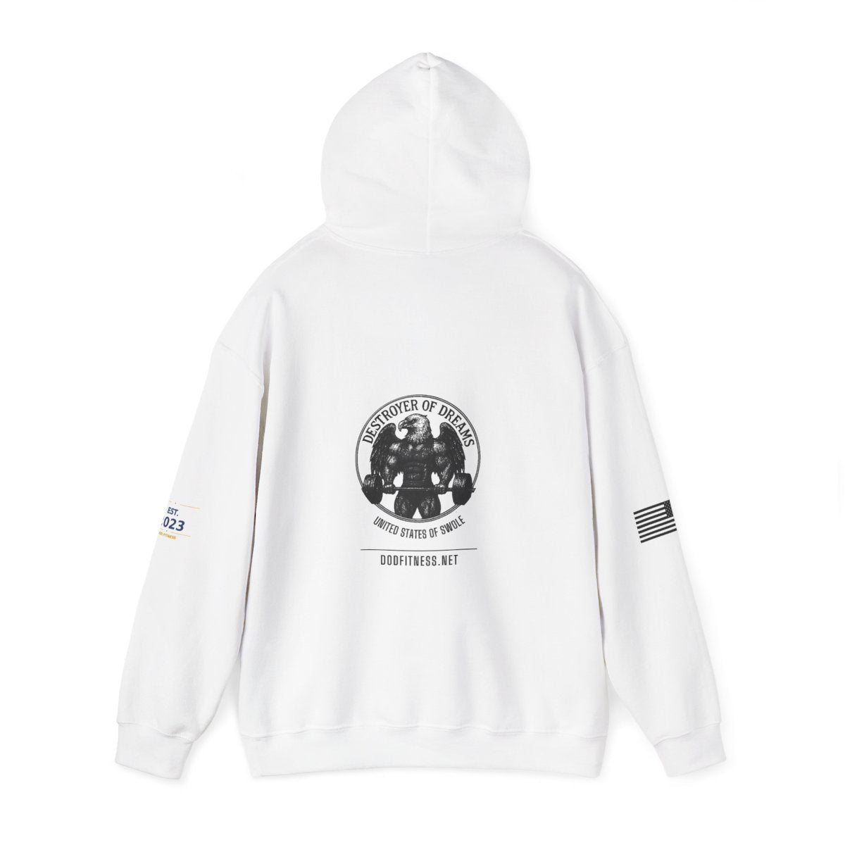 DoD Fitness - Resting Gym Face Hoodie