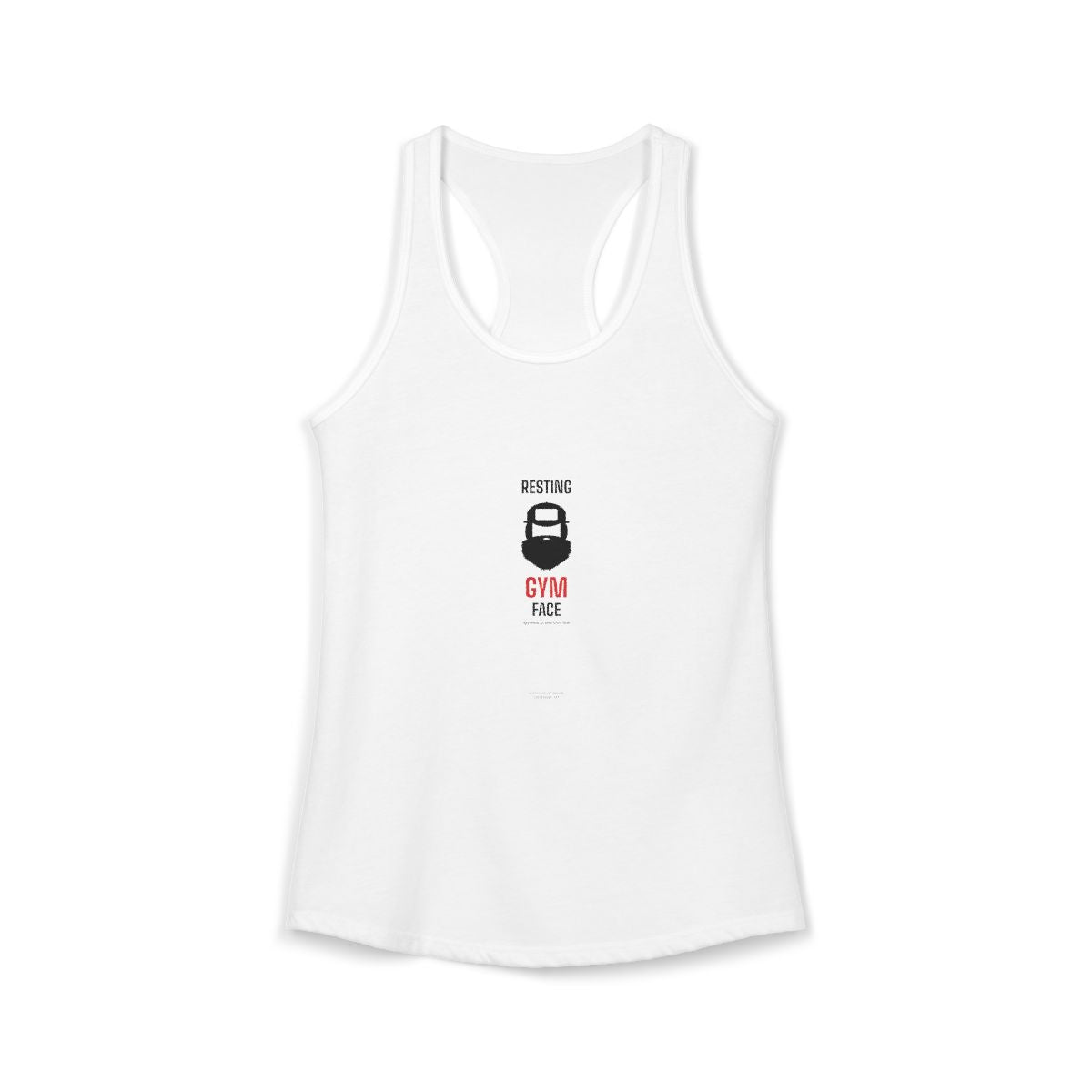 DoD Fitness - Resting Gym Face Women's Tank