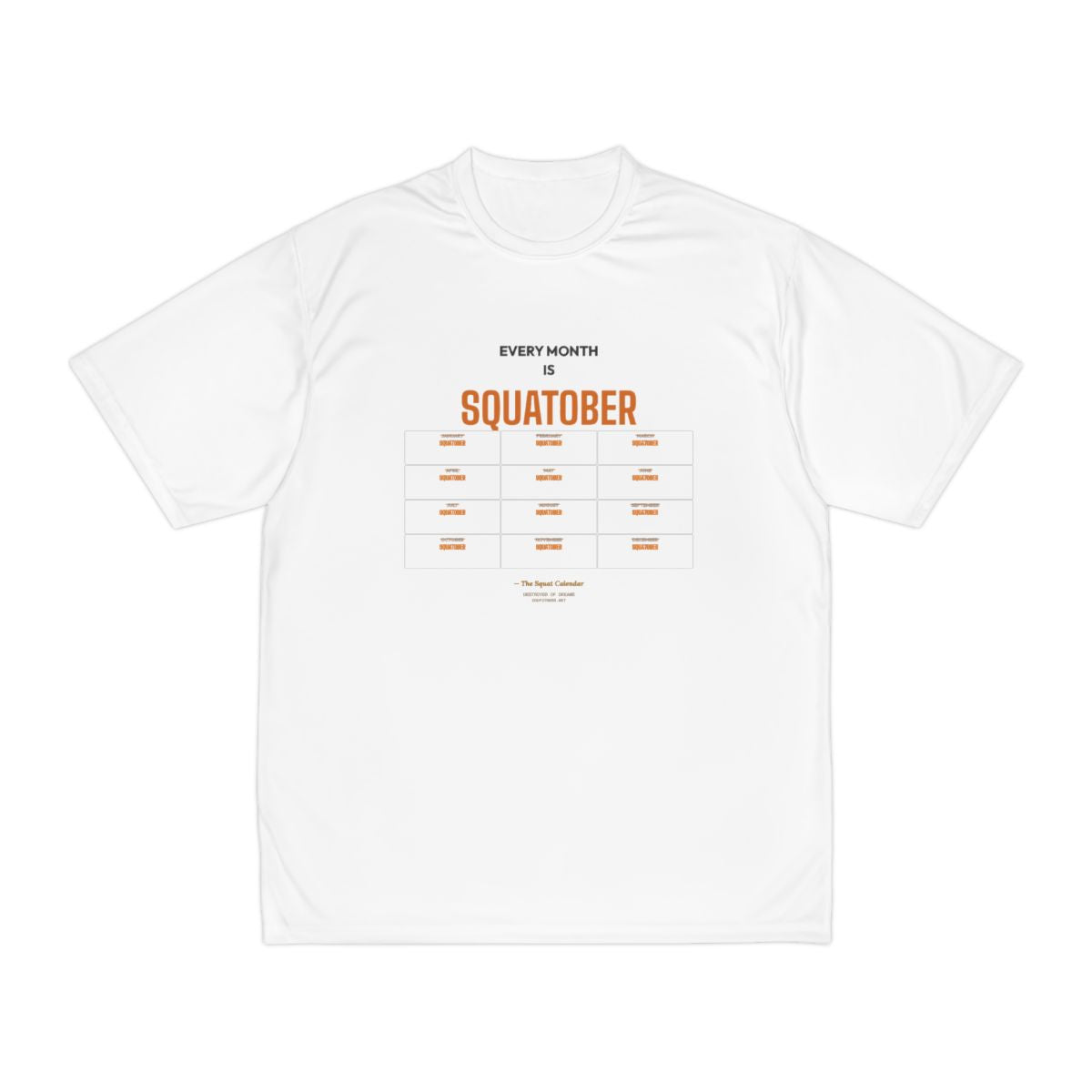 DoD Fitness - Squatober - 31 Days of Excuses Moisture Wicking