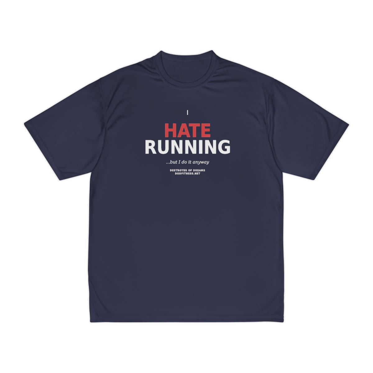 Still Not Running - Anti Cardio Moisture Wicking in Navy