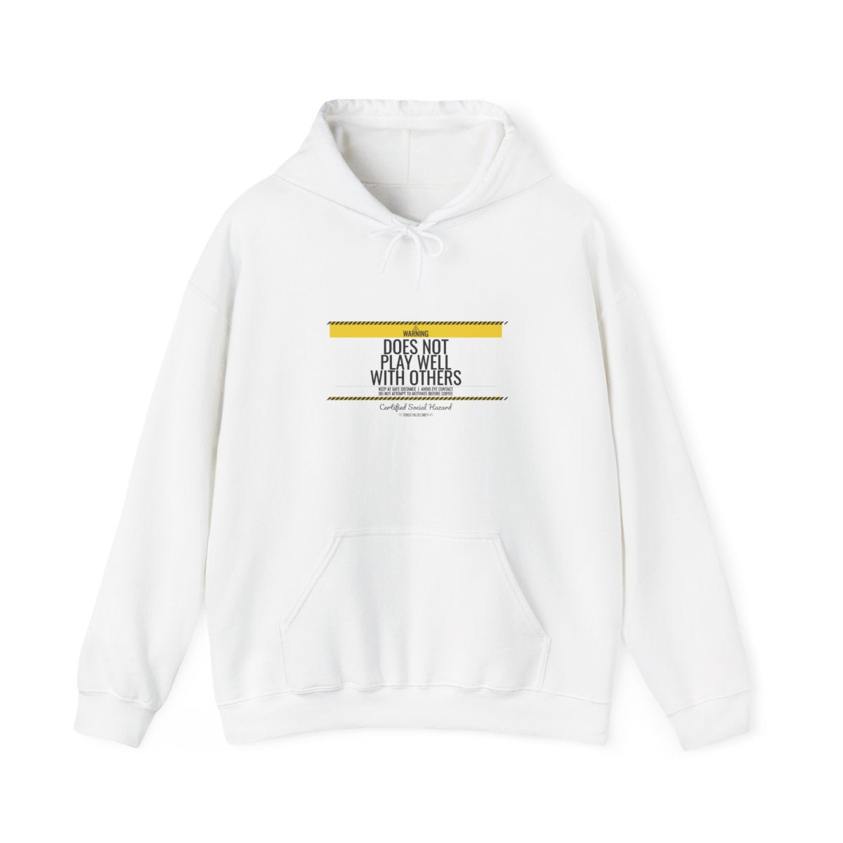 DoD Fitness - Warning Label Hoodie