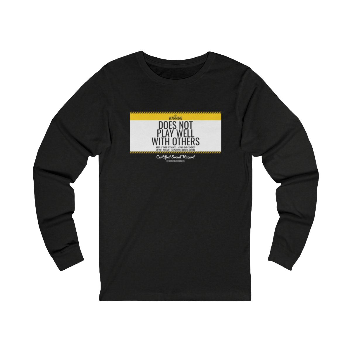 DoD Fitness - Warning Label Long Sleeve