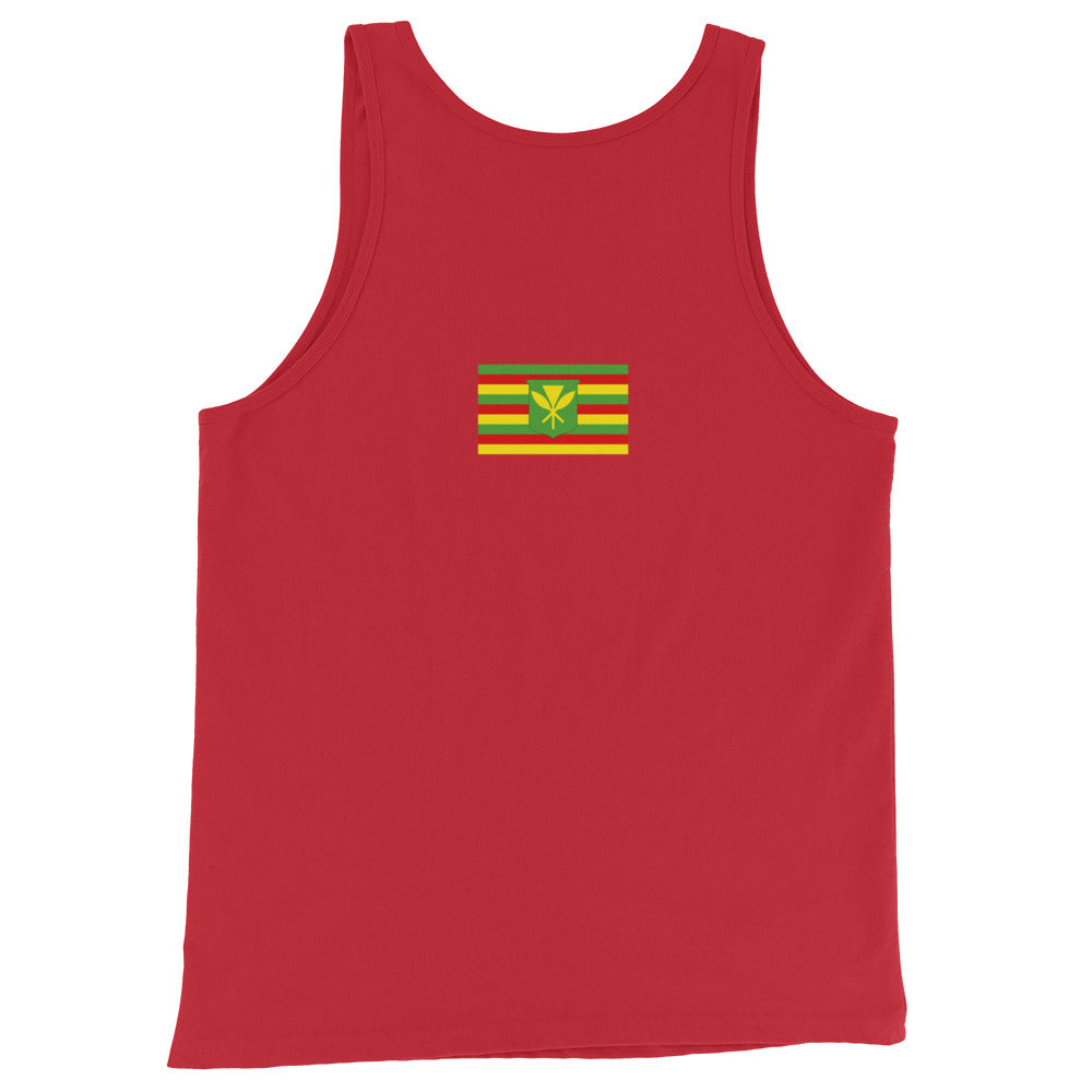 Maui Strong Unisex Tank Top (W/Flag)