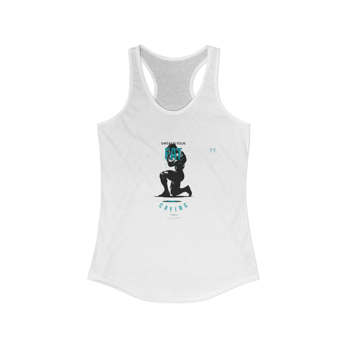 DoD Fitness - Fat Crying Frown Women's Tank