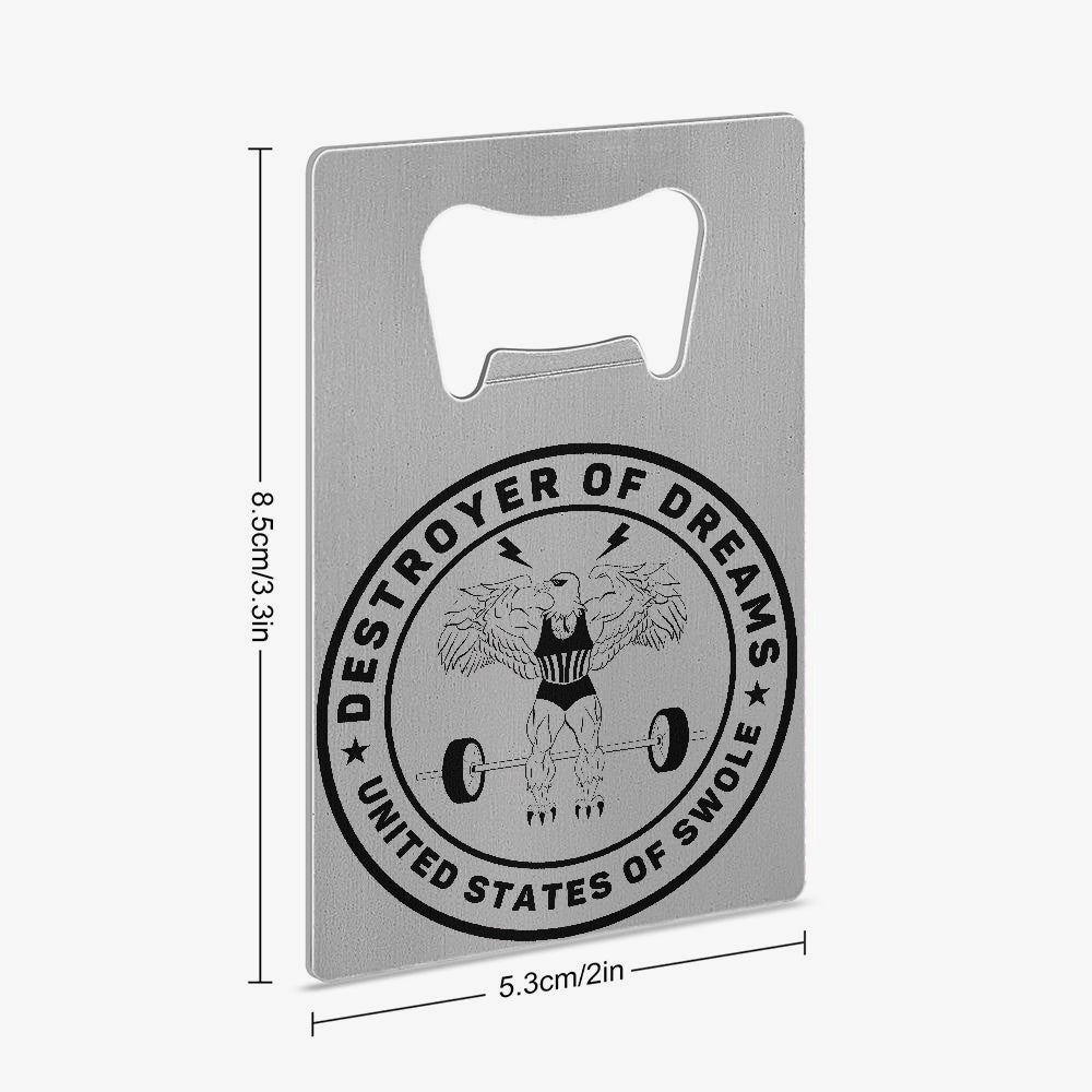 823. Stainless Steel Bottle Opener