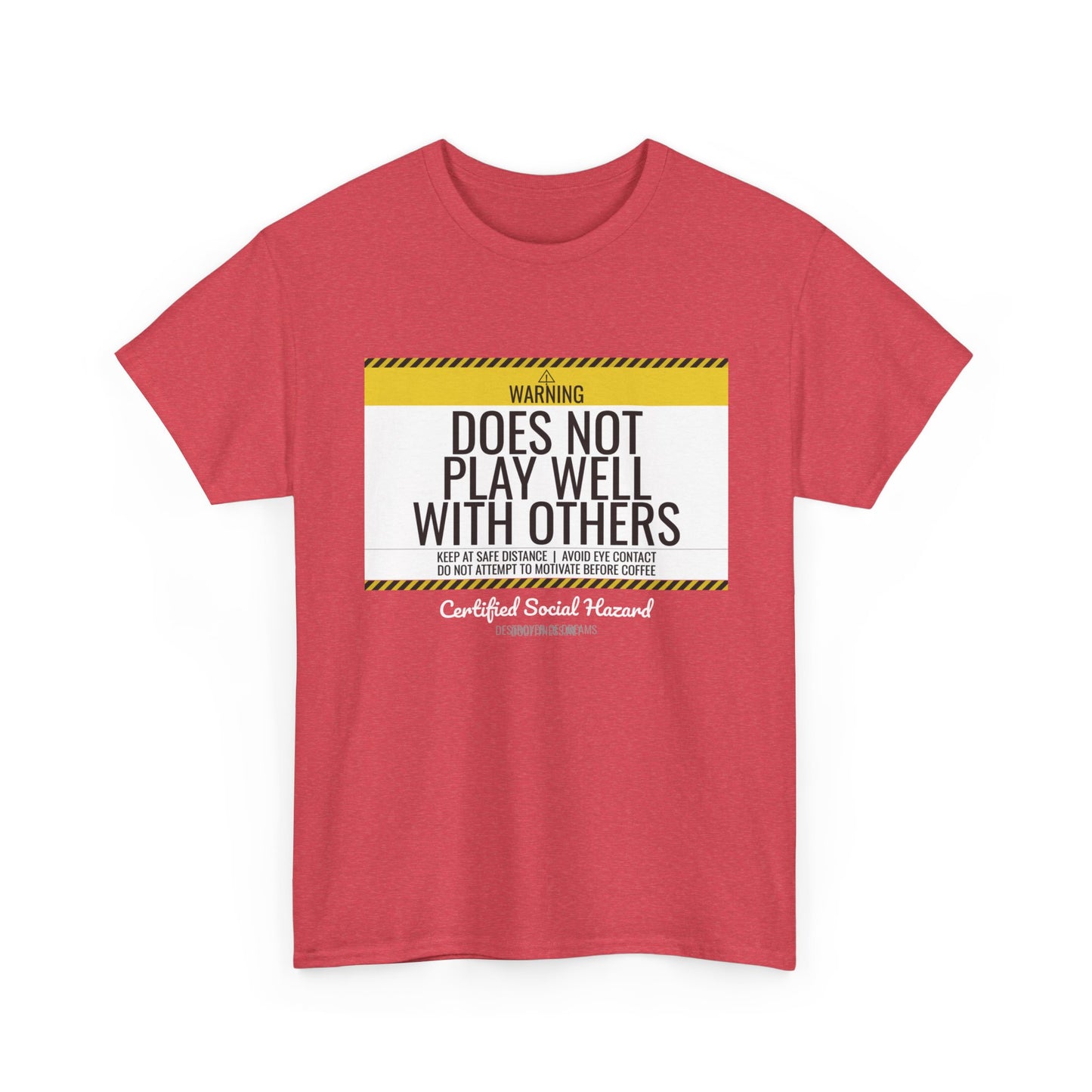 DoD Fitness - Warning Label Women's Tee