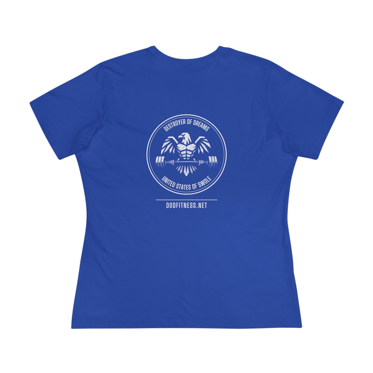 DoD Fitness - No Squatting Texting Rack Women's Tee