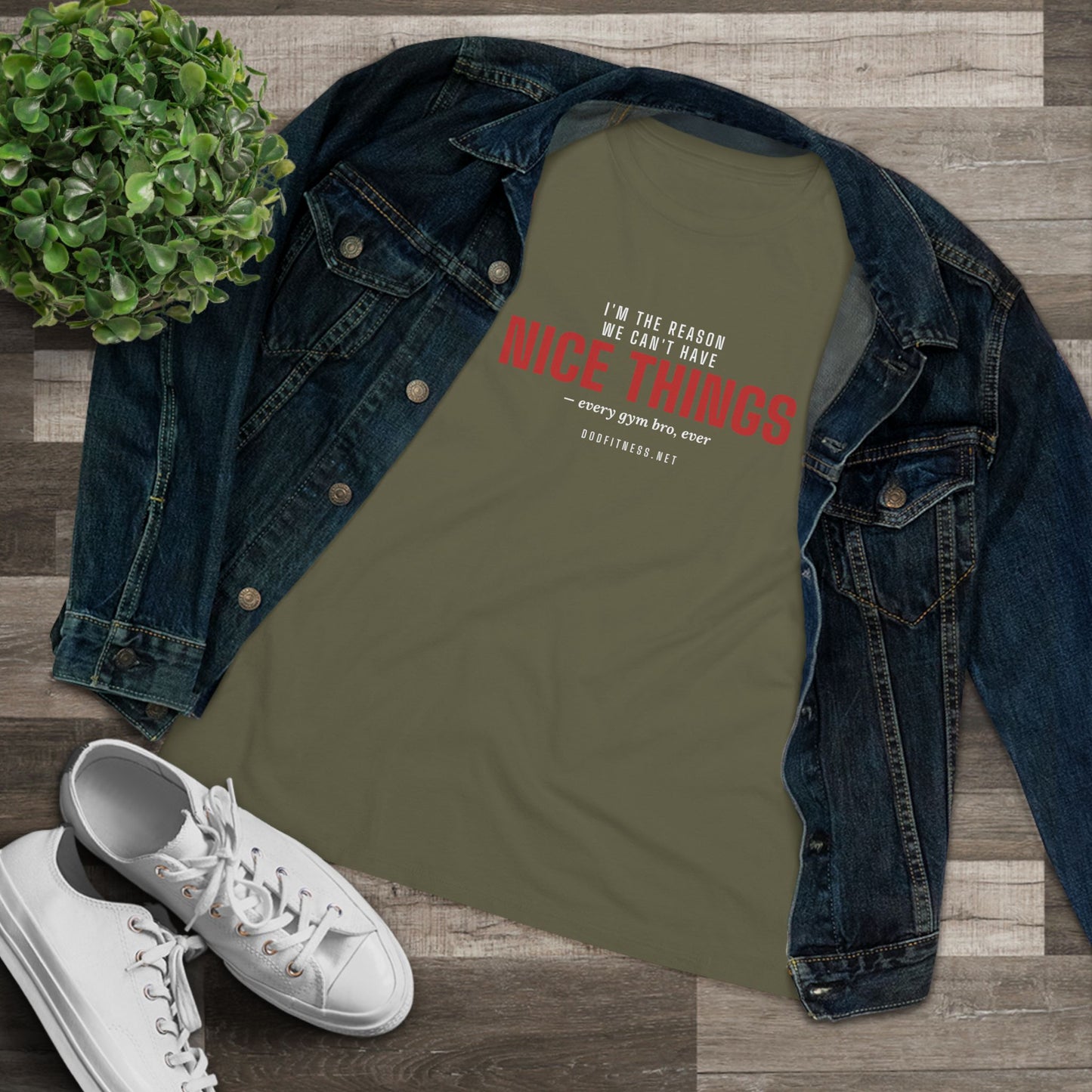 DoD Fitness - Nice Things Women's Tee