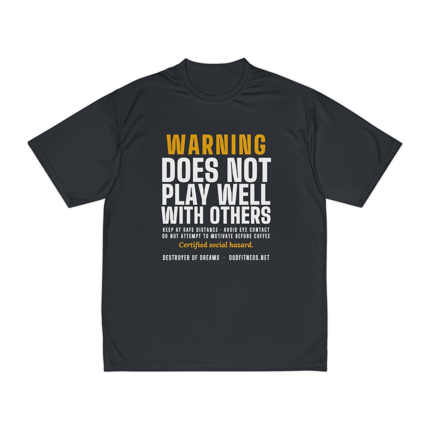 DoD Fitness - Warning Label Moisture Wicking