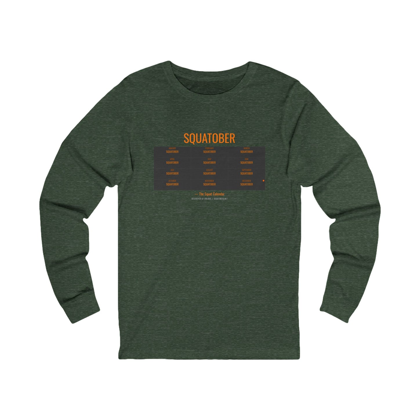 DoD Fitness - Squatober - 31 Days of Excuses LS