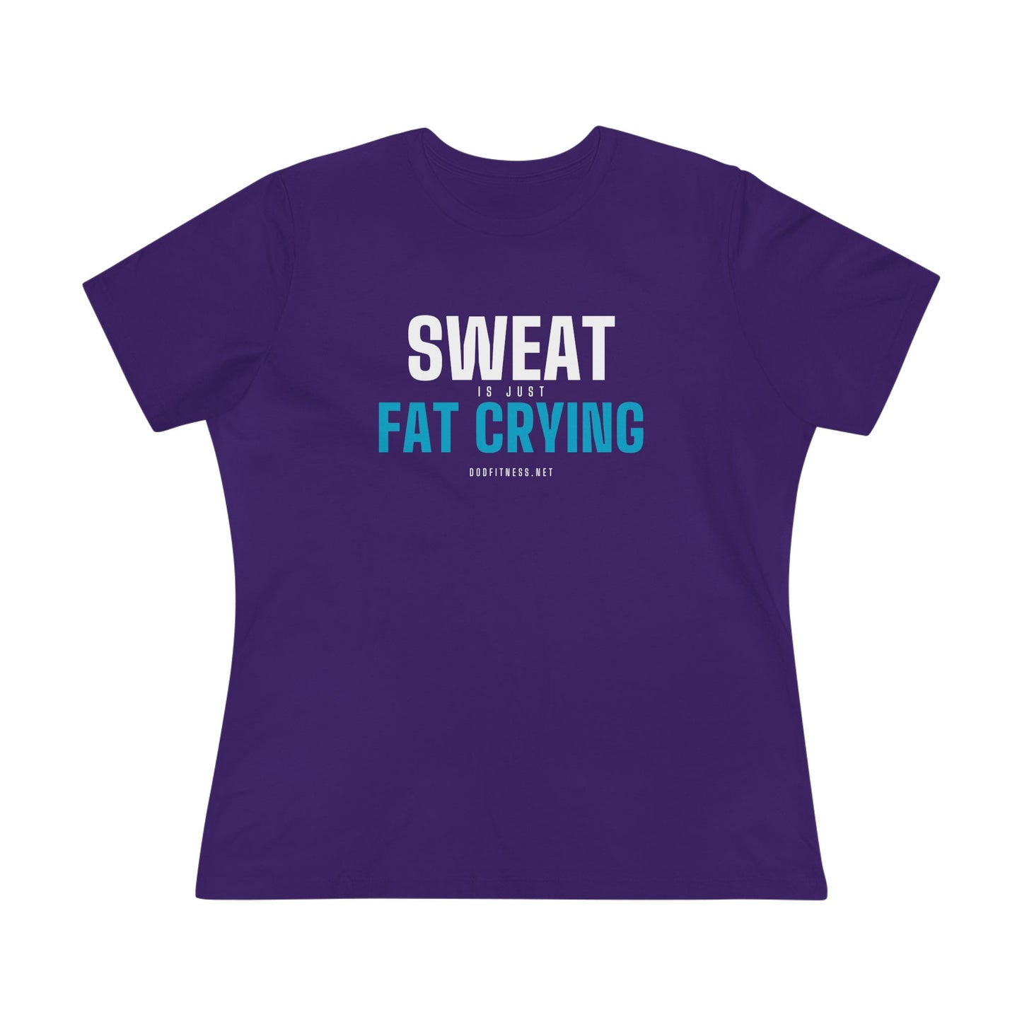 DoD Fitness - Fat Crying Frown Women's Tee