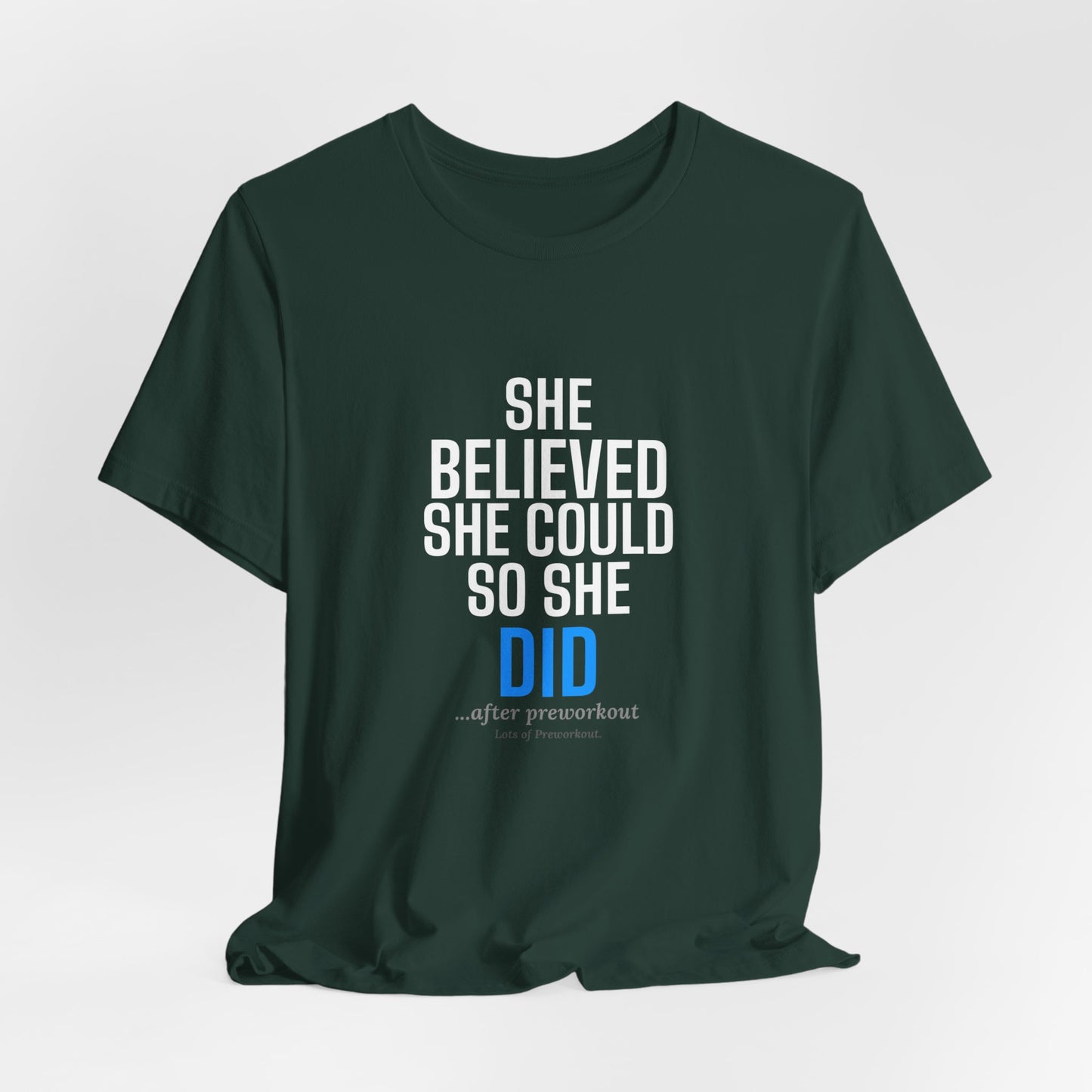 DoD Fitness - She Believed Tee