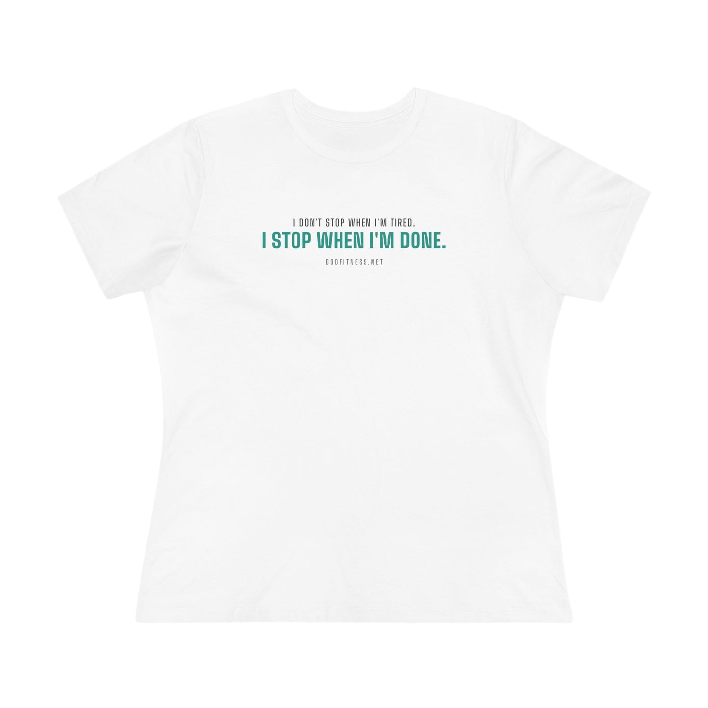DoD Fitness - Tired Women's Tee
