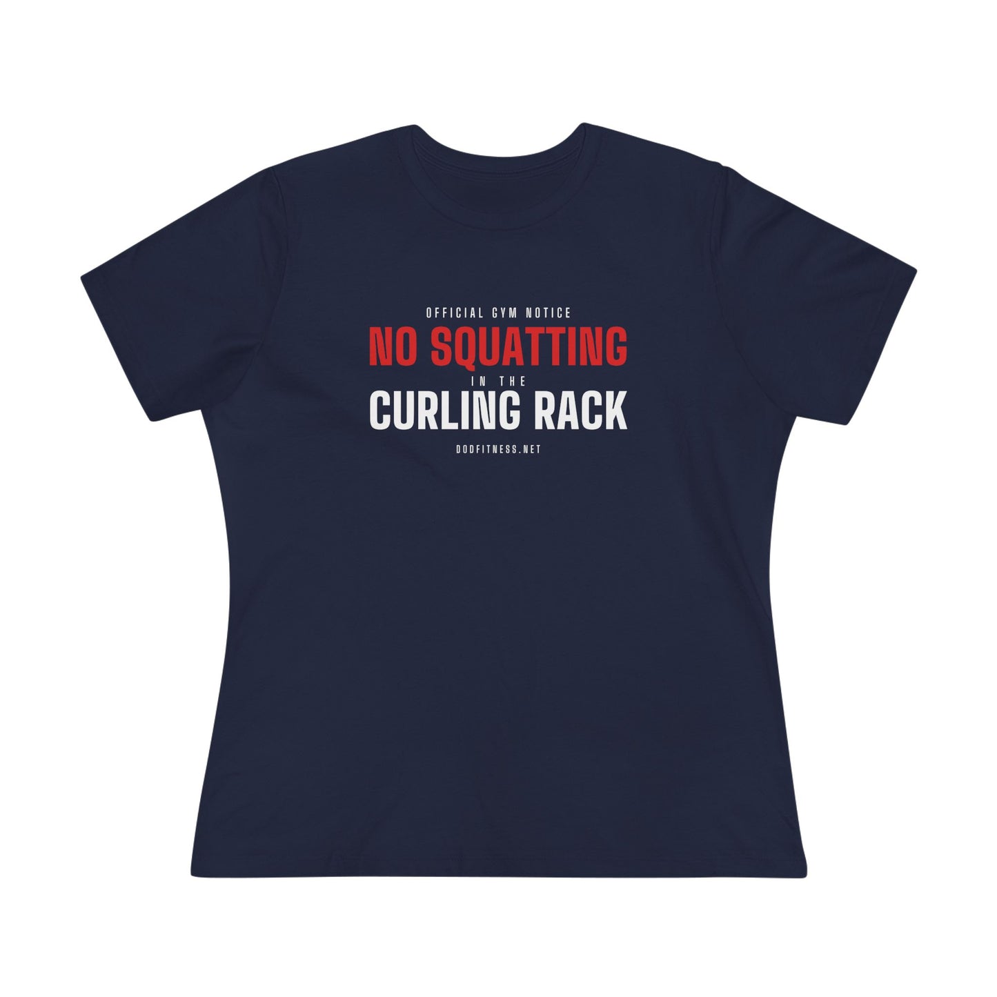 DoD Fitness - Curling Rack Women's Tee