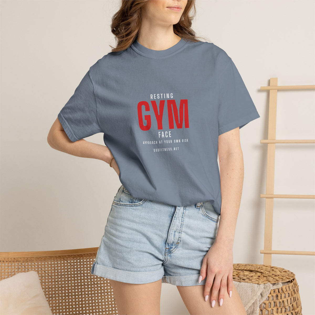 DoD Fitness - Resting Gym Face Men's Tee