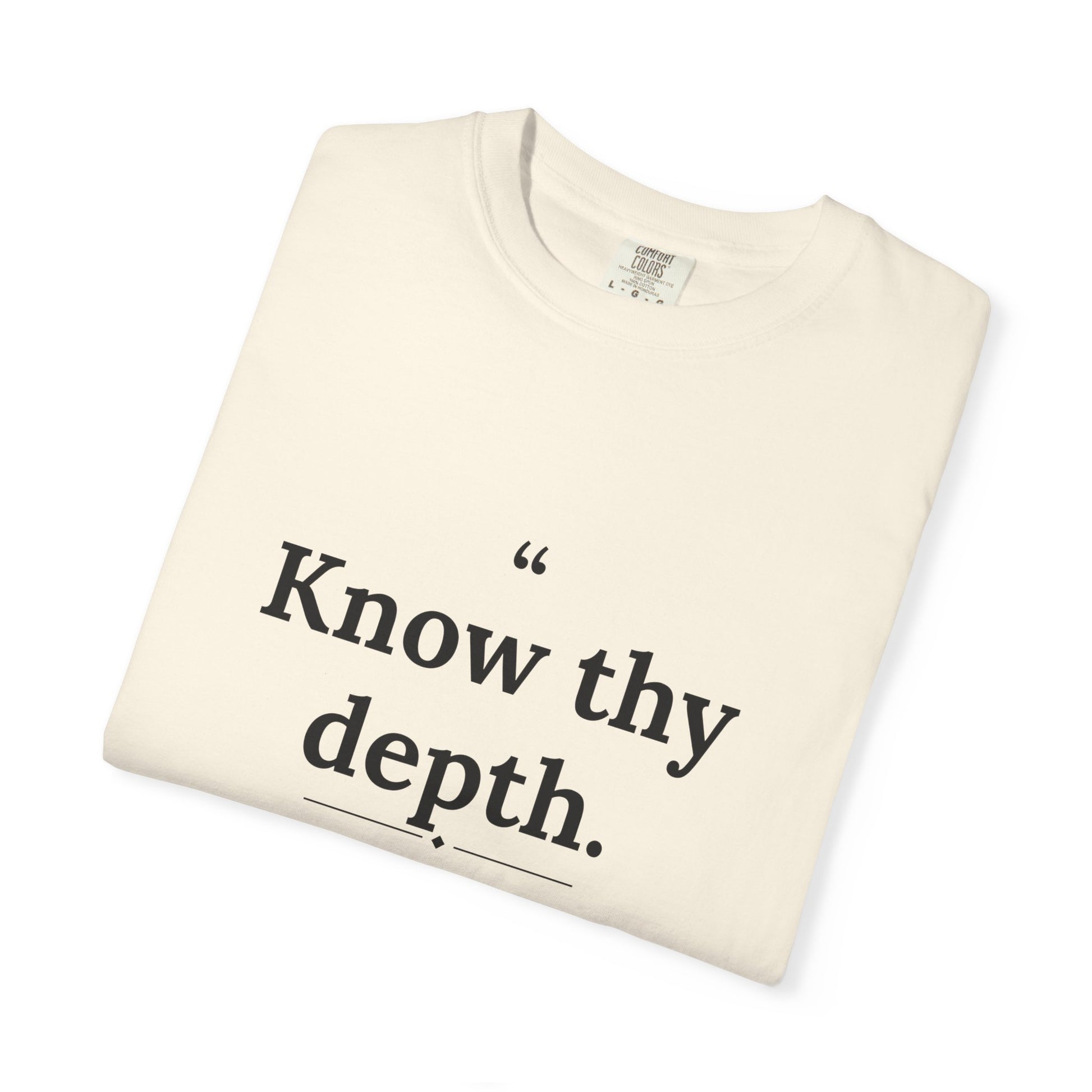 Assticles - Know Thy Depth men's tee - funny gym shirt by DoD Fitness