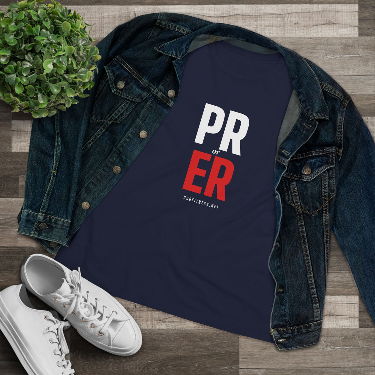 DoD Fitness - PR or ER Women's Tee