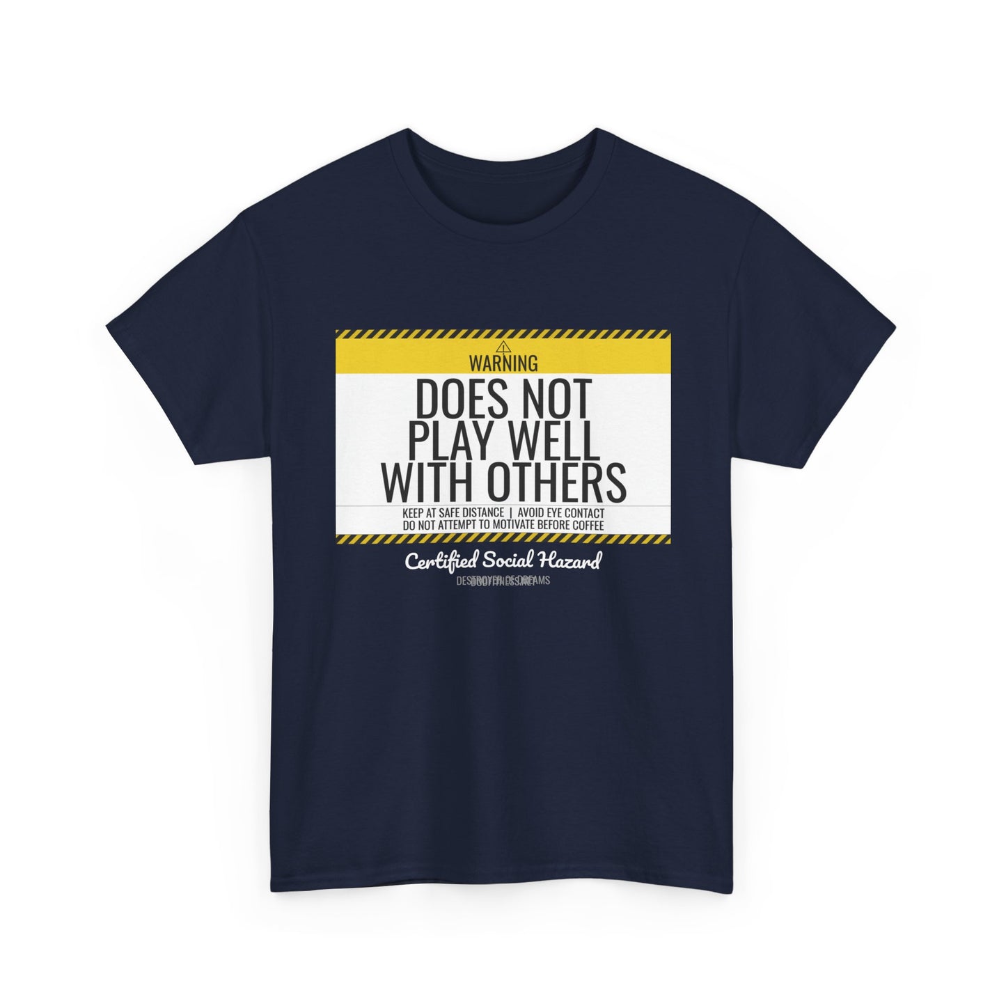 DoD Fitness - Warning Label Women's Tee
