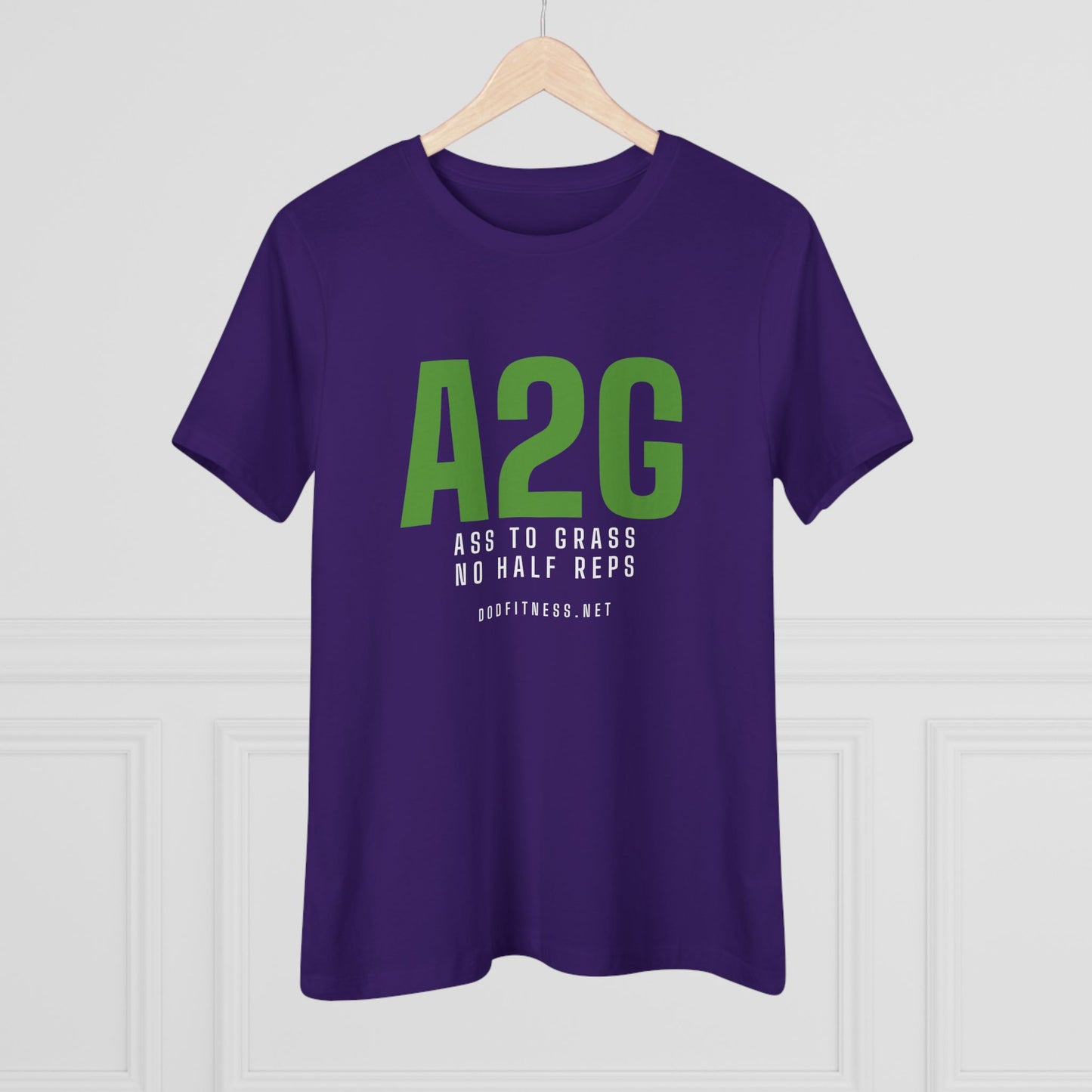 DoD Fitness - A2G - No Half Reps Women's Tee