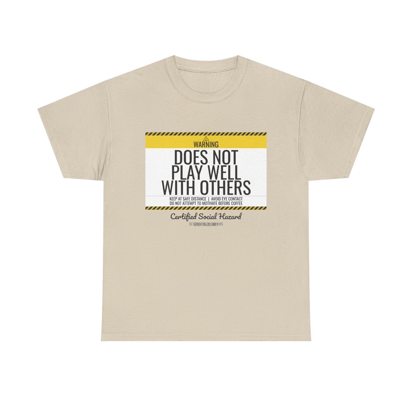 DoD Fitness - Warning Label Women's Tee
