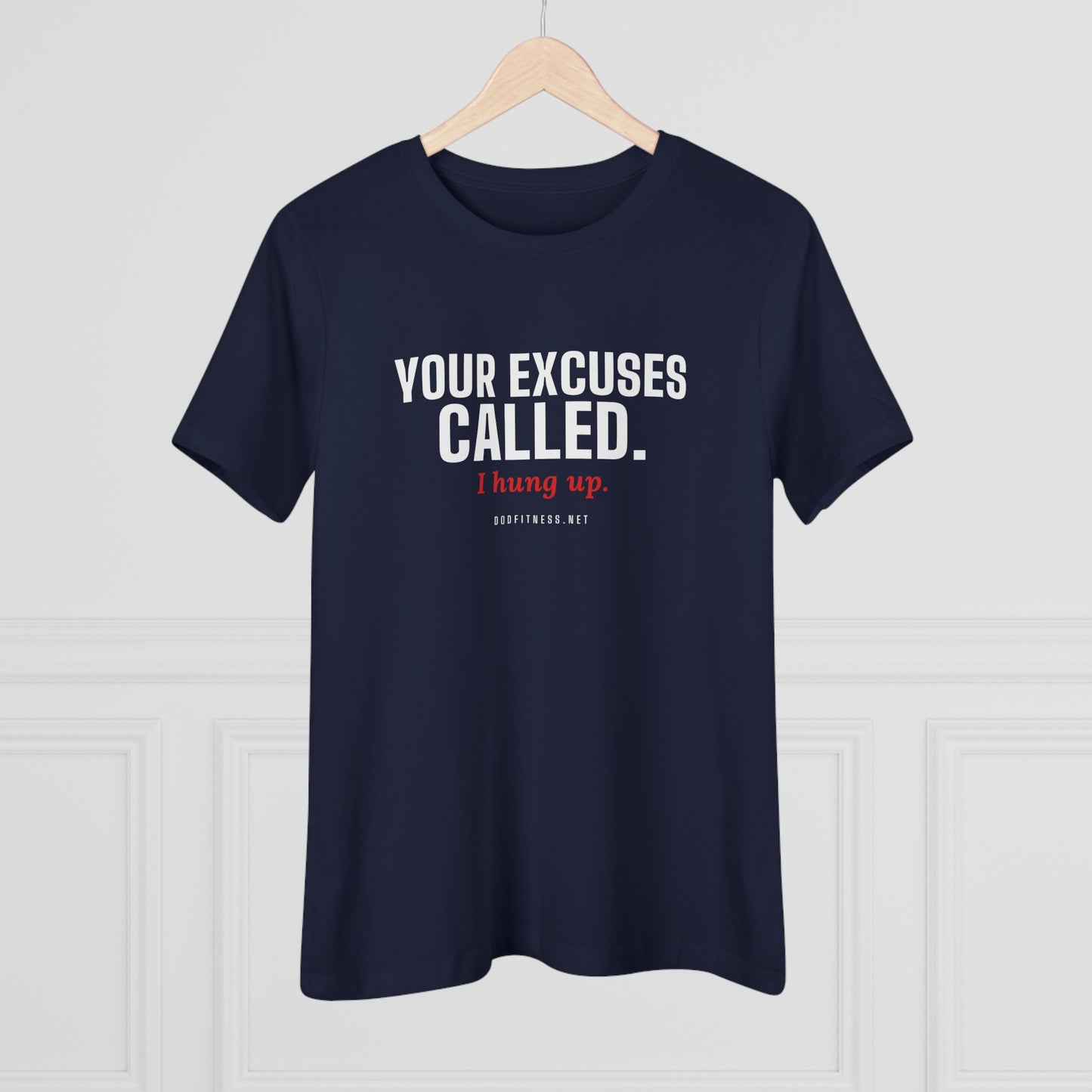 DoD Fitness - Excuses Called Women's Tee