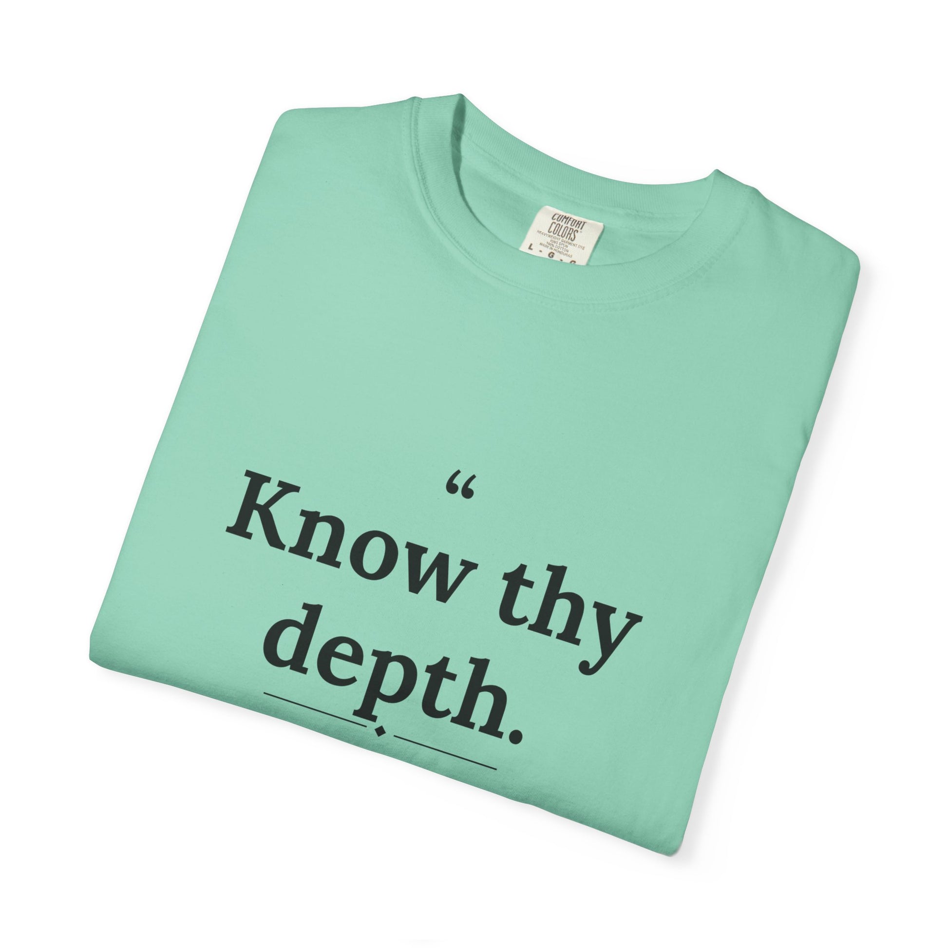 Assticles - Know Thy Depth men's tee - funny gym shirt by DoD Fitness