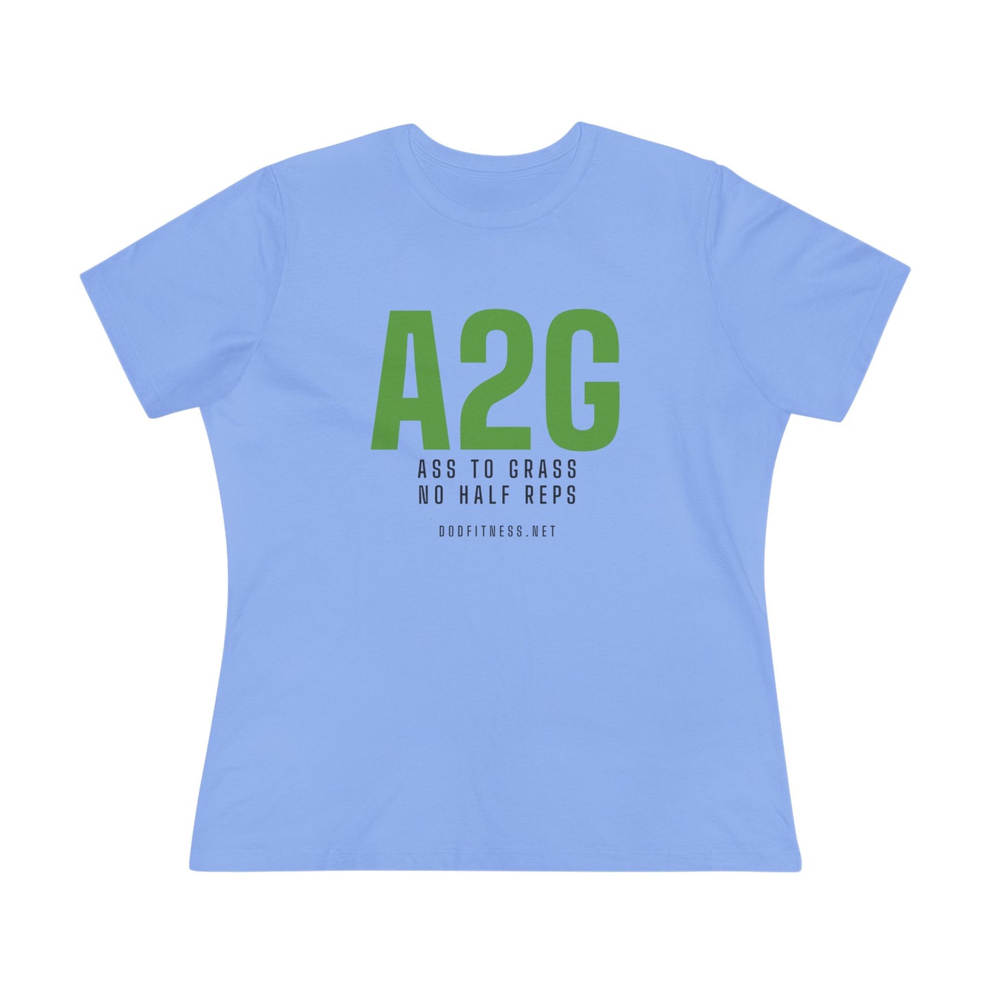 DoD Fitness - A2G - No Half Reps Women's Tee