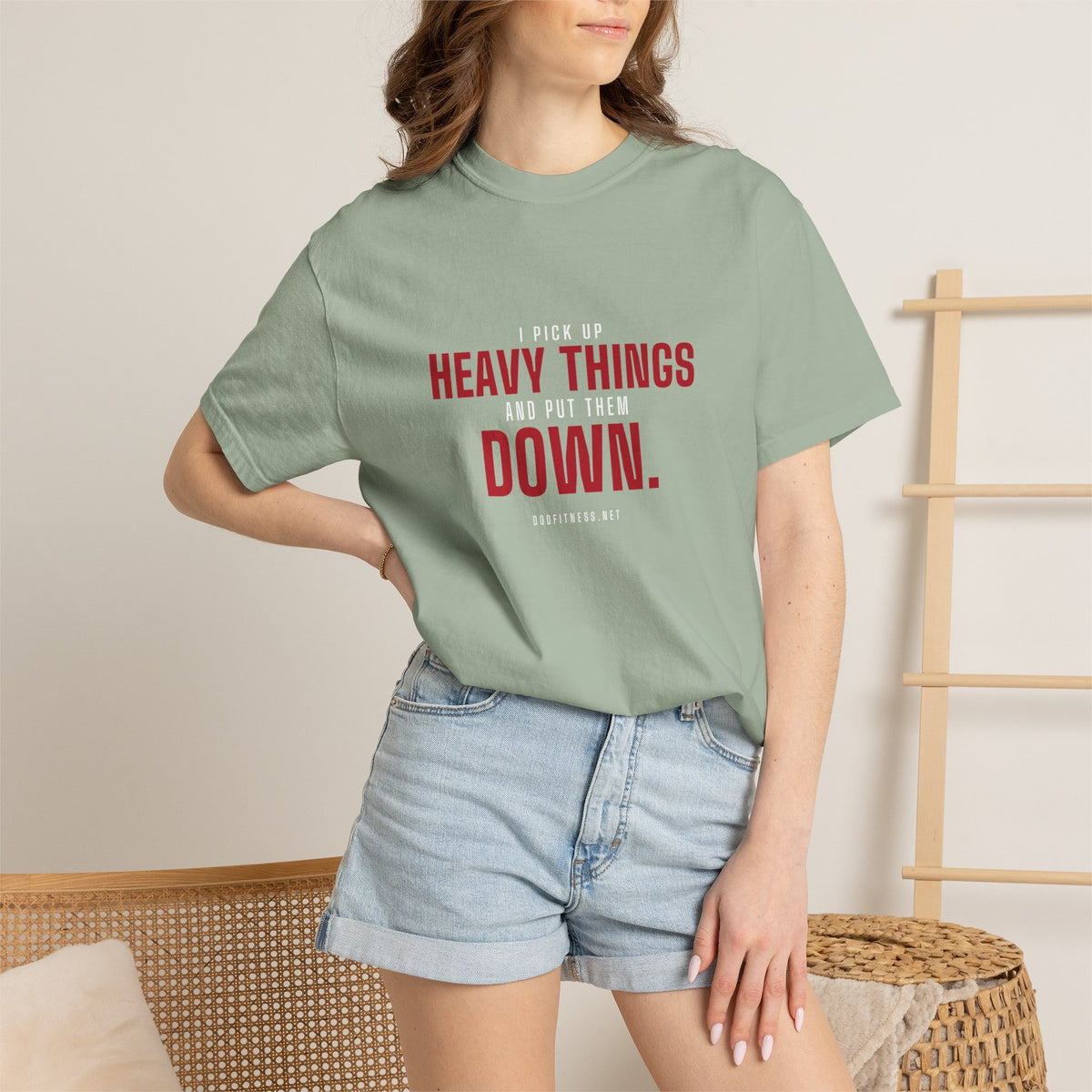DoD Fitness - Heavy Things Men's Tee