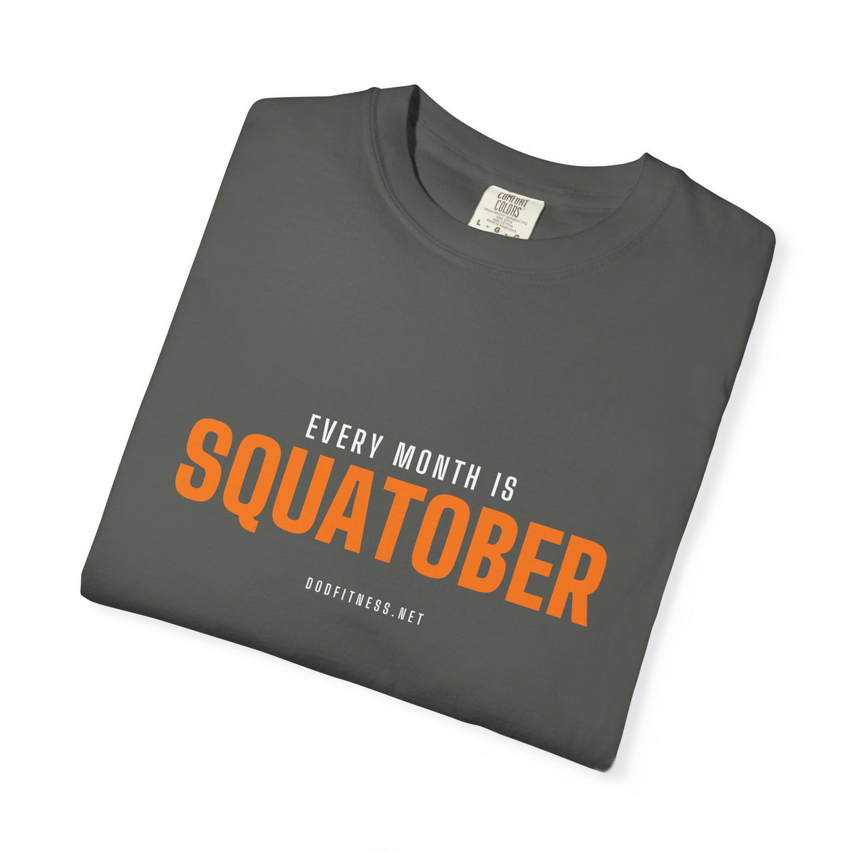 Squatober men's tee - funny gym shirt by DoD Fitness