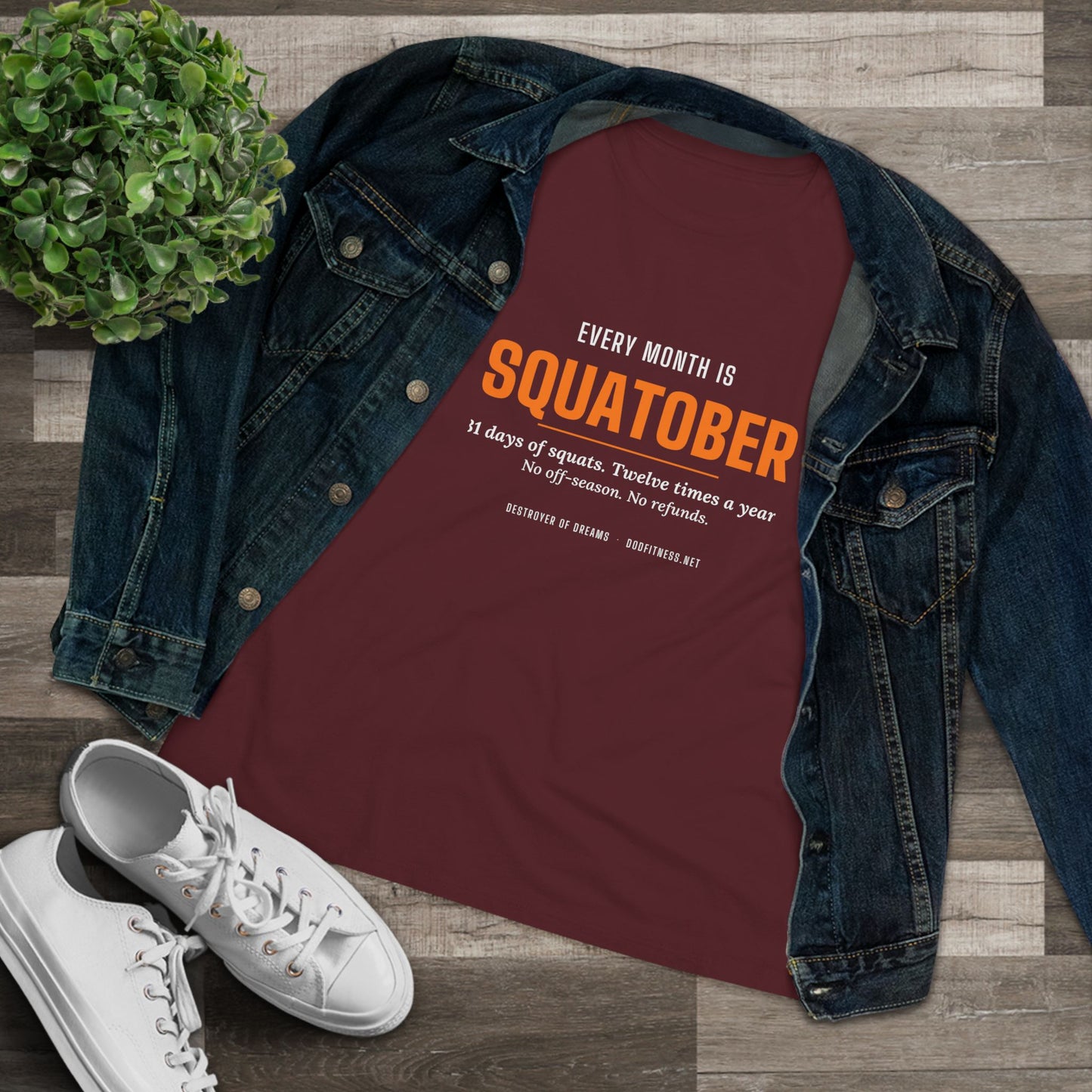DoD Fitness - Squatober Women's Tee