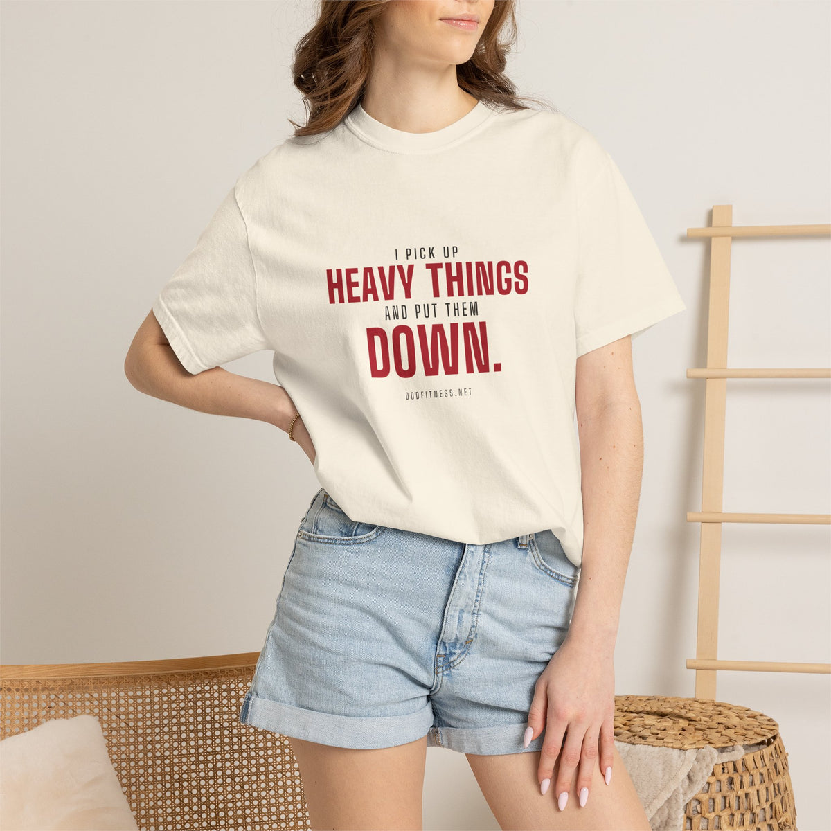 DoD Fitness - Heavy Things Men's Tee