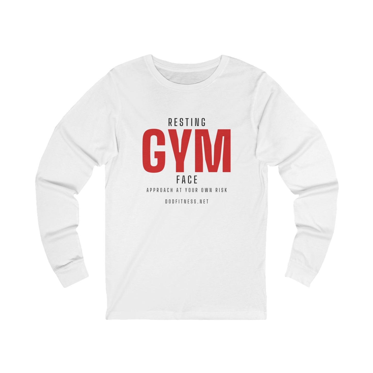 DoD Fitness - Resting Gym Face Long Sleeve