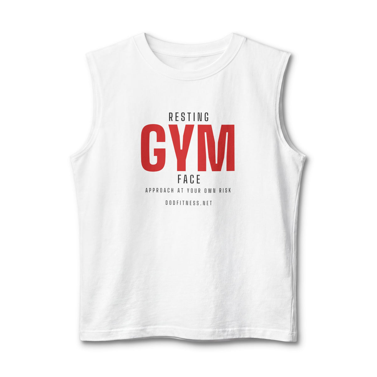 DoD Fitness - Resting Gym Face Stringer Tank