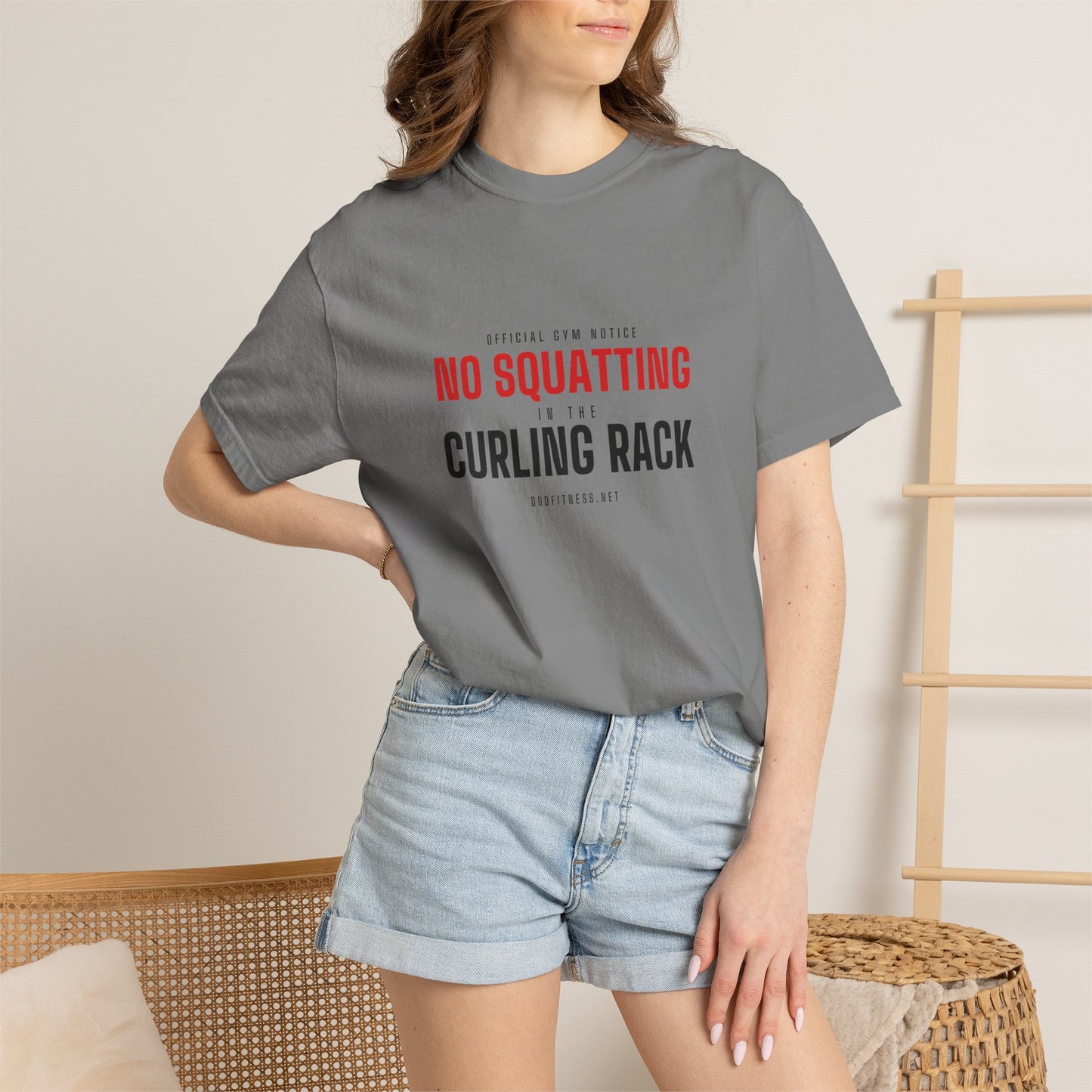 DoD Fitness - Curling Rack Men's Tee