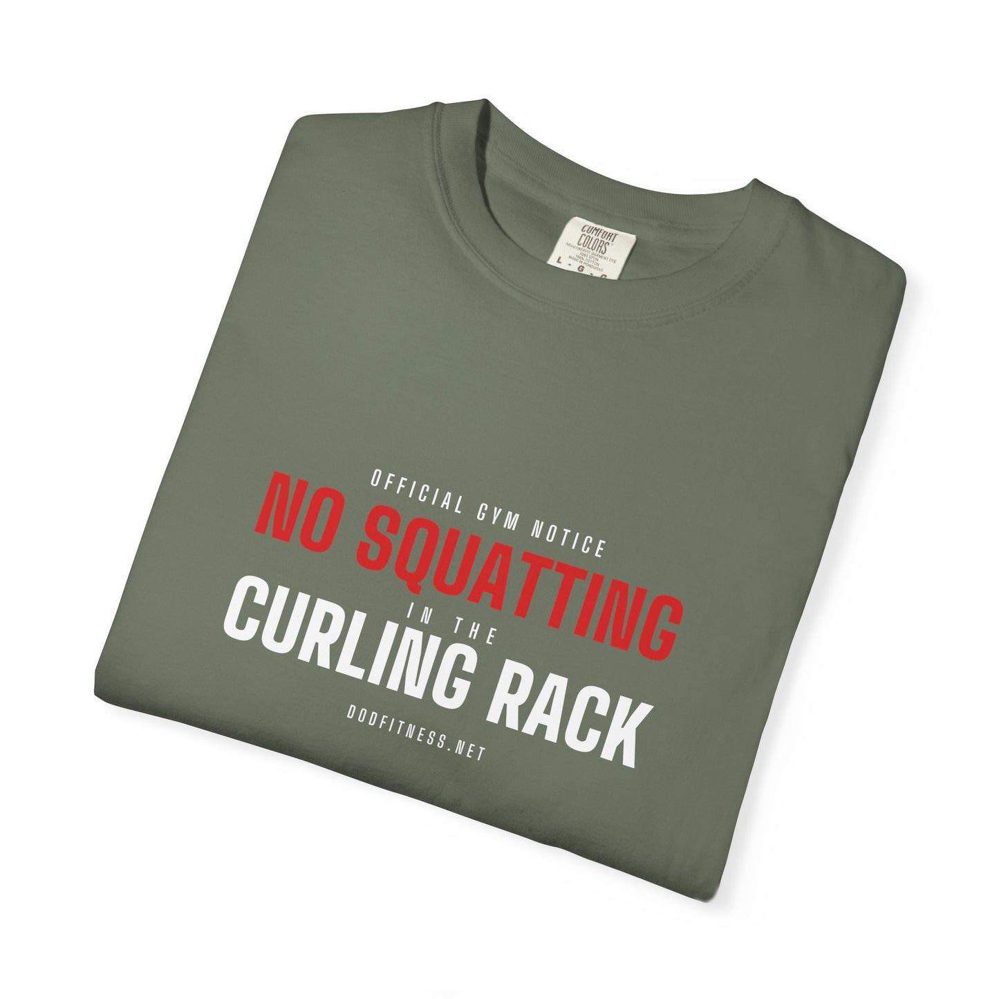 DoD Fitness - Curling Rack Men's Tee