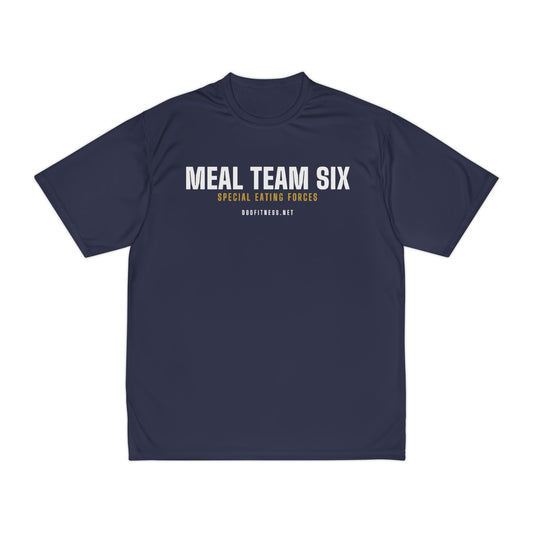 MEAL Team 6 - Special Eating Forces performance tee in Royal - funny gym shirt by DoD Fitness