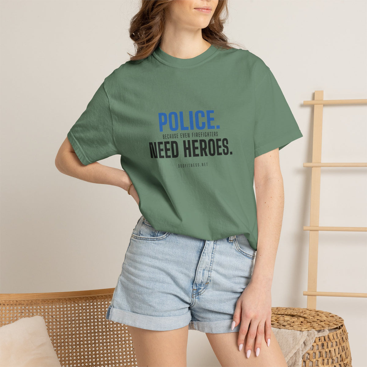 DoD Fitness - Police Need Heroes Men's Tee