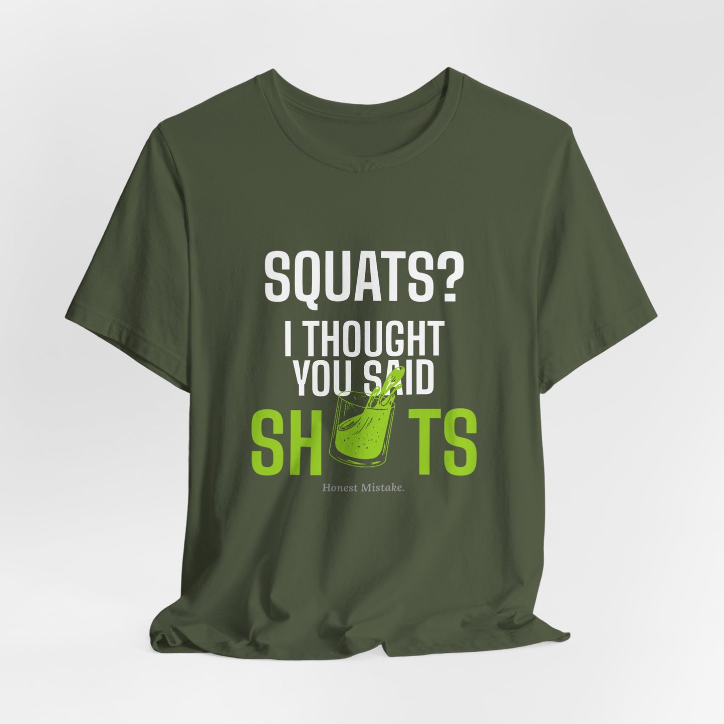 DoD Fitness - Squats Shots Tee