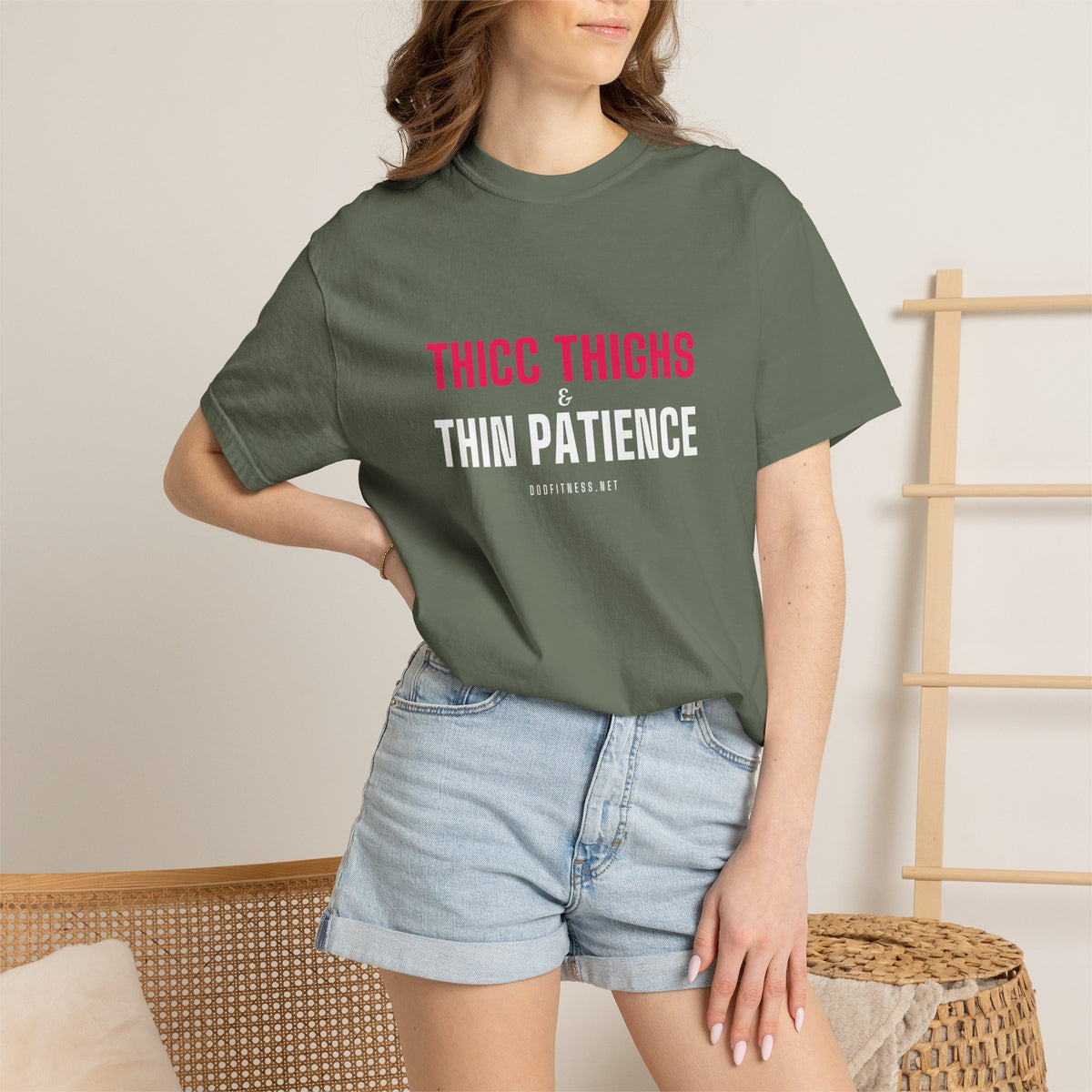 DoD Fitness - Thicc Thighs Men's Tee