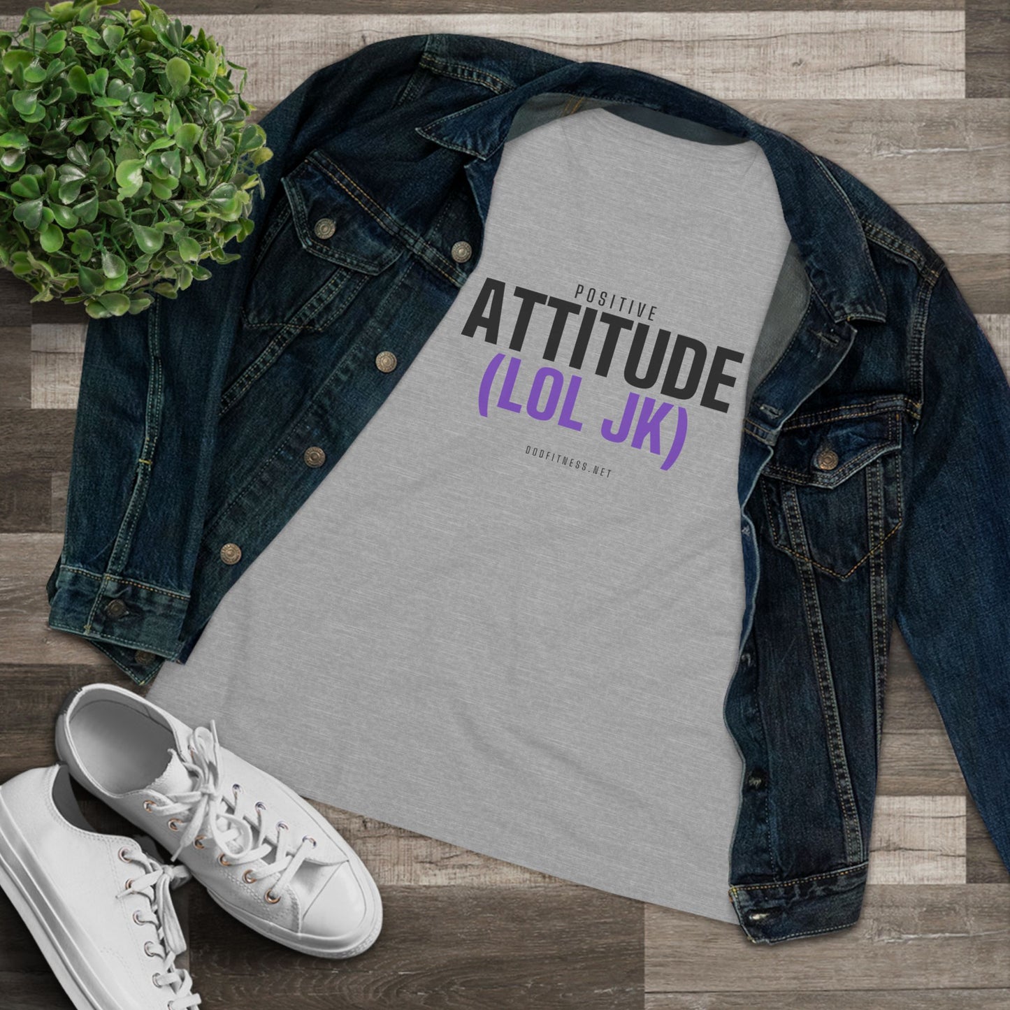 DoD Fitness - Attitude Women's Tee