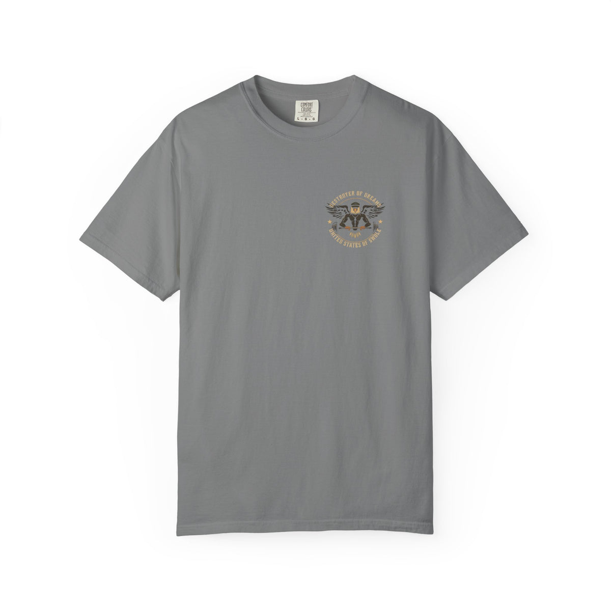 United We Serve - Military men's tee in Grey - funny gym shirt by DoD Fitness