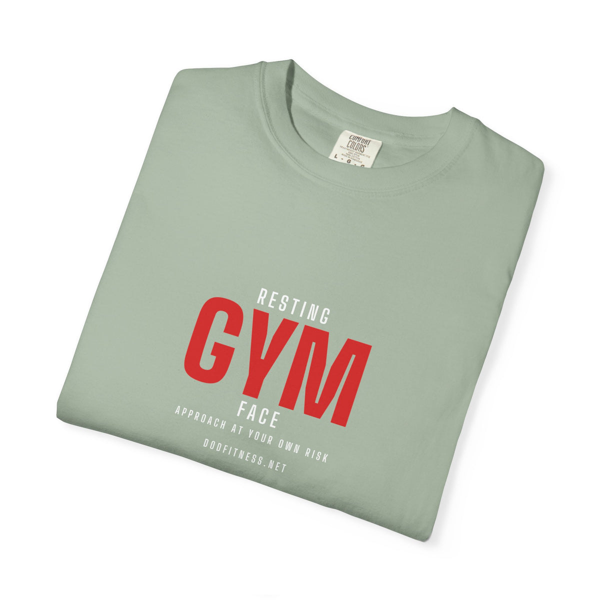 DoD Fitness - Resting Gym Face Men's Tee